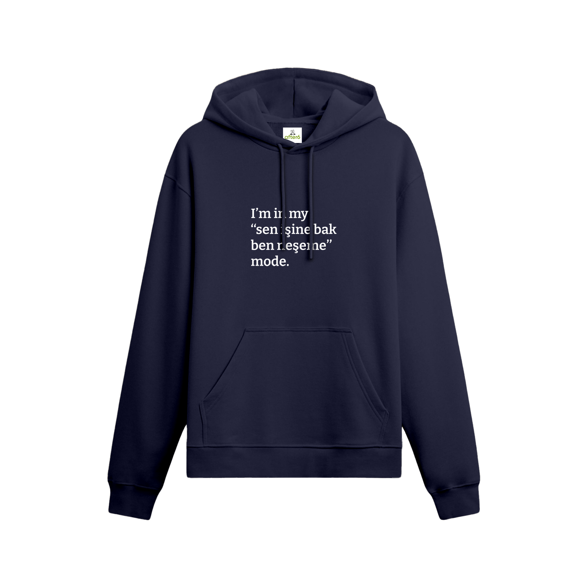 Sen işine bak ben neşeme - Oversize Hoodie