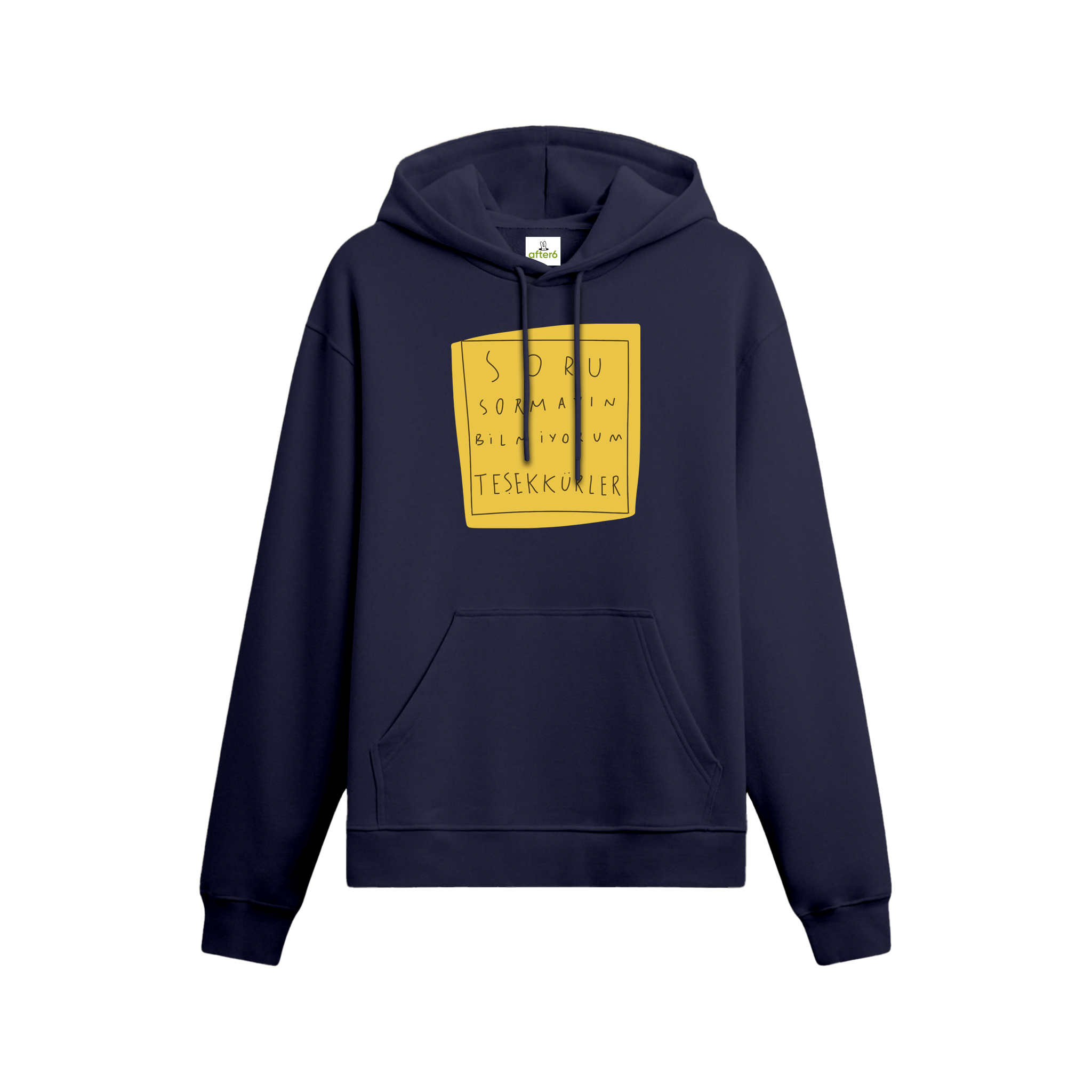 Soru Sormayın - Oversize Hoodie