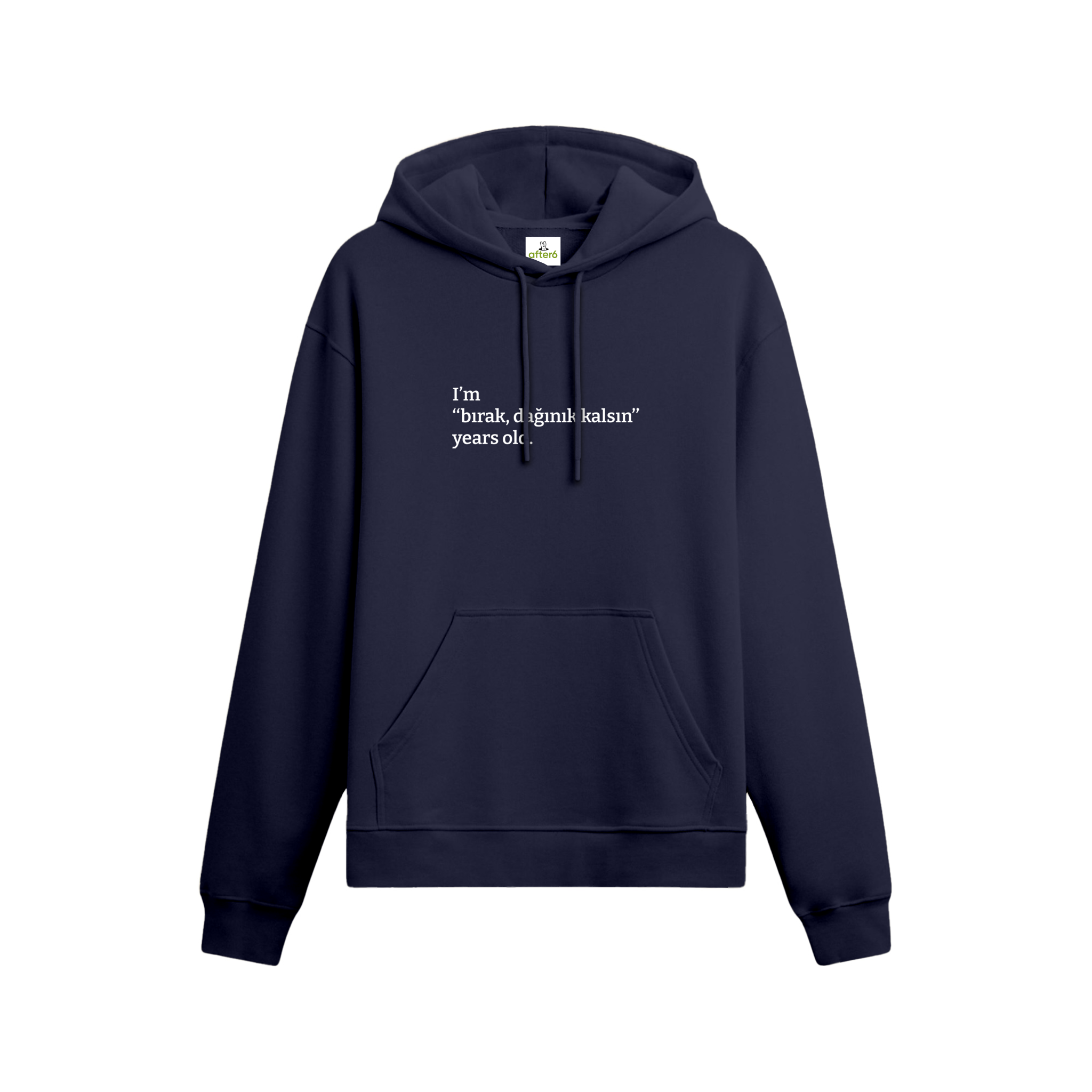 Bırak dağınık kalsın - Oversize Hoodie