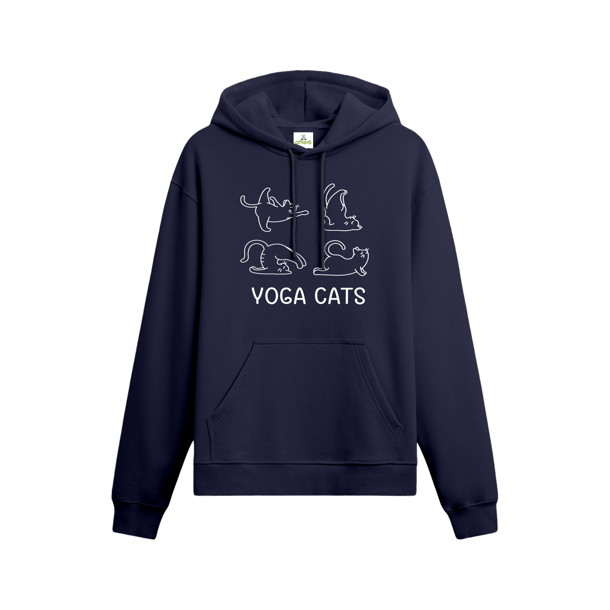 Yoga Cats - Oversize Hoodie