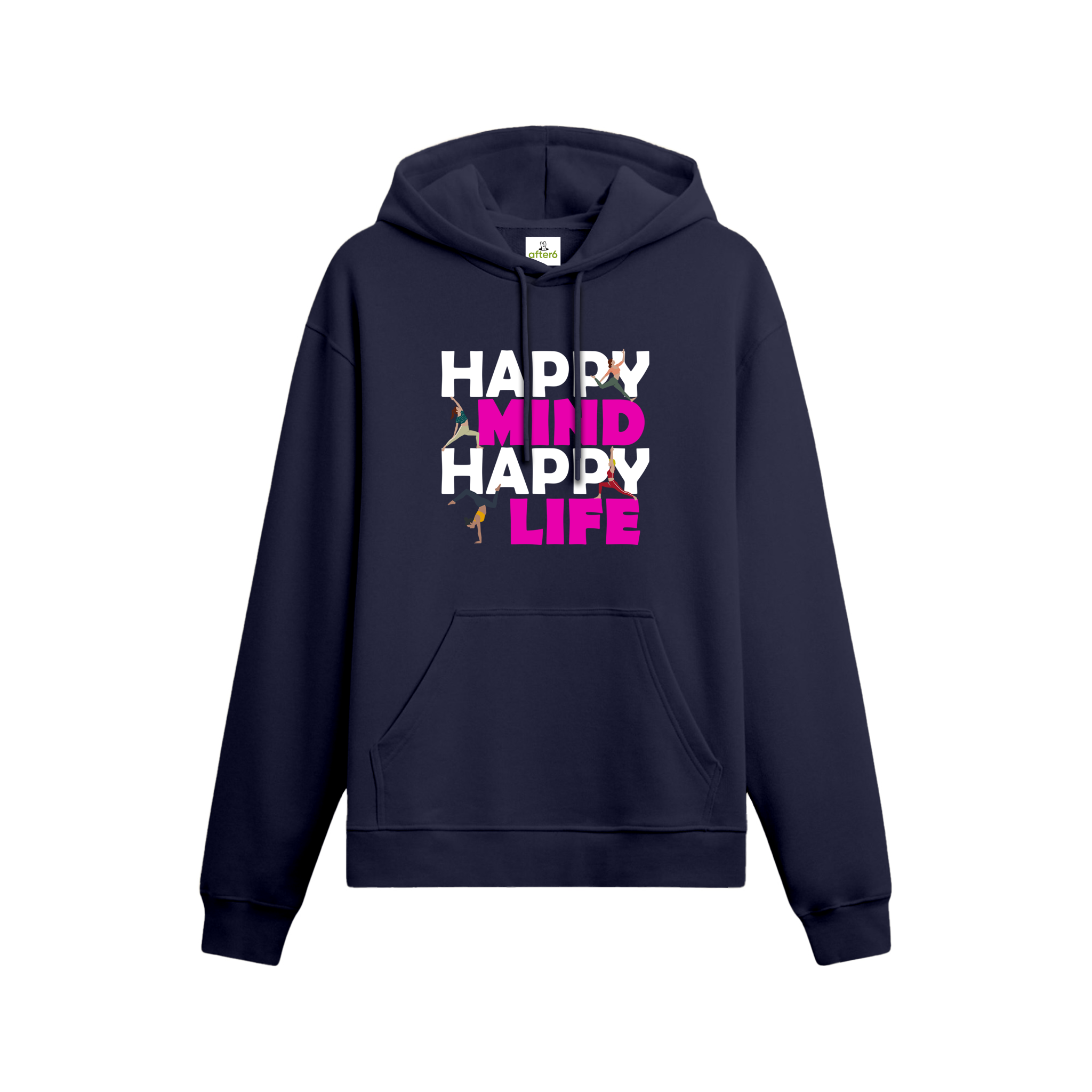 Happy Mind Happy Life - Oversize Hoodie