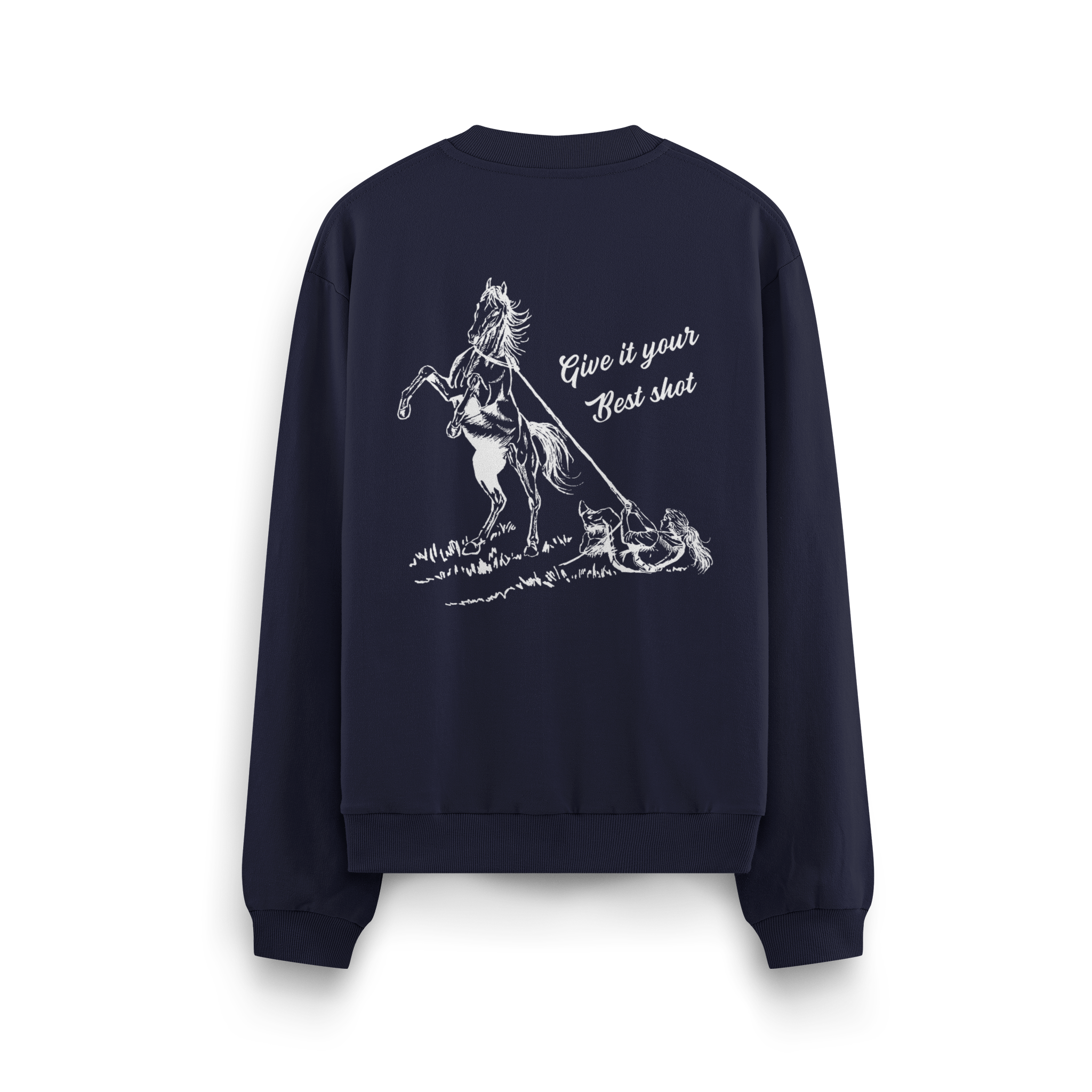 Give It Your Best Shot - Oversize Sweatshirt