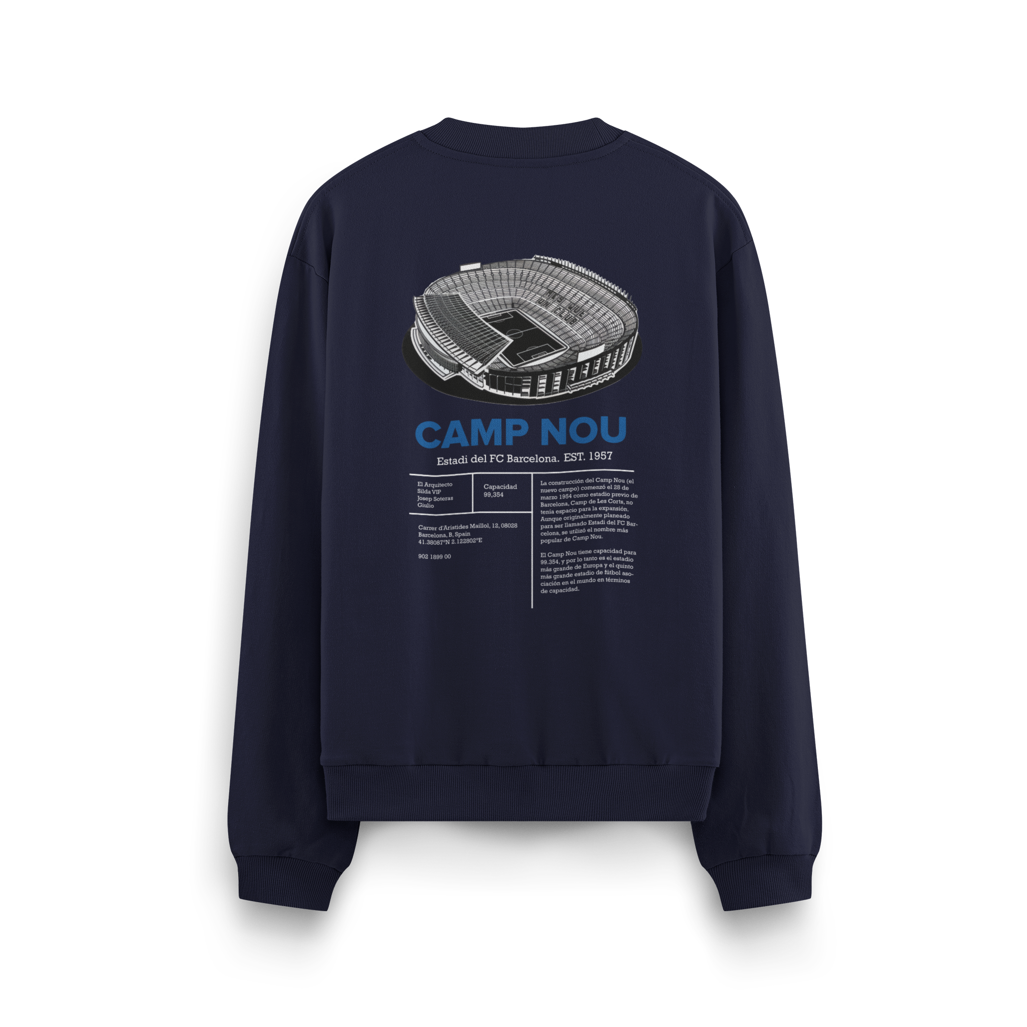 Camp Nou - Oversize Sweatshirt