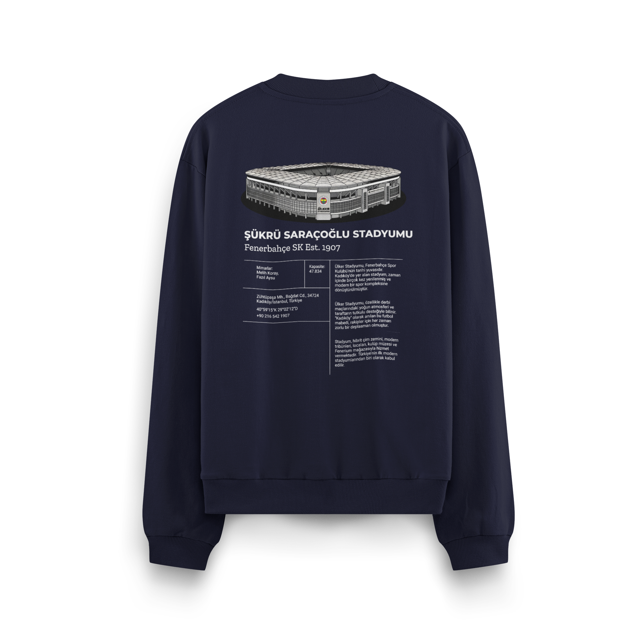 Est 1907 - Oversize Sweatshirt