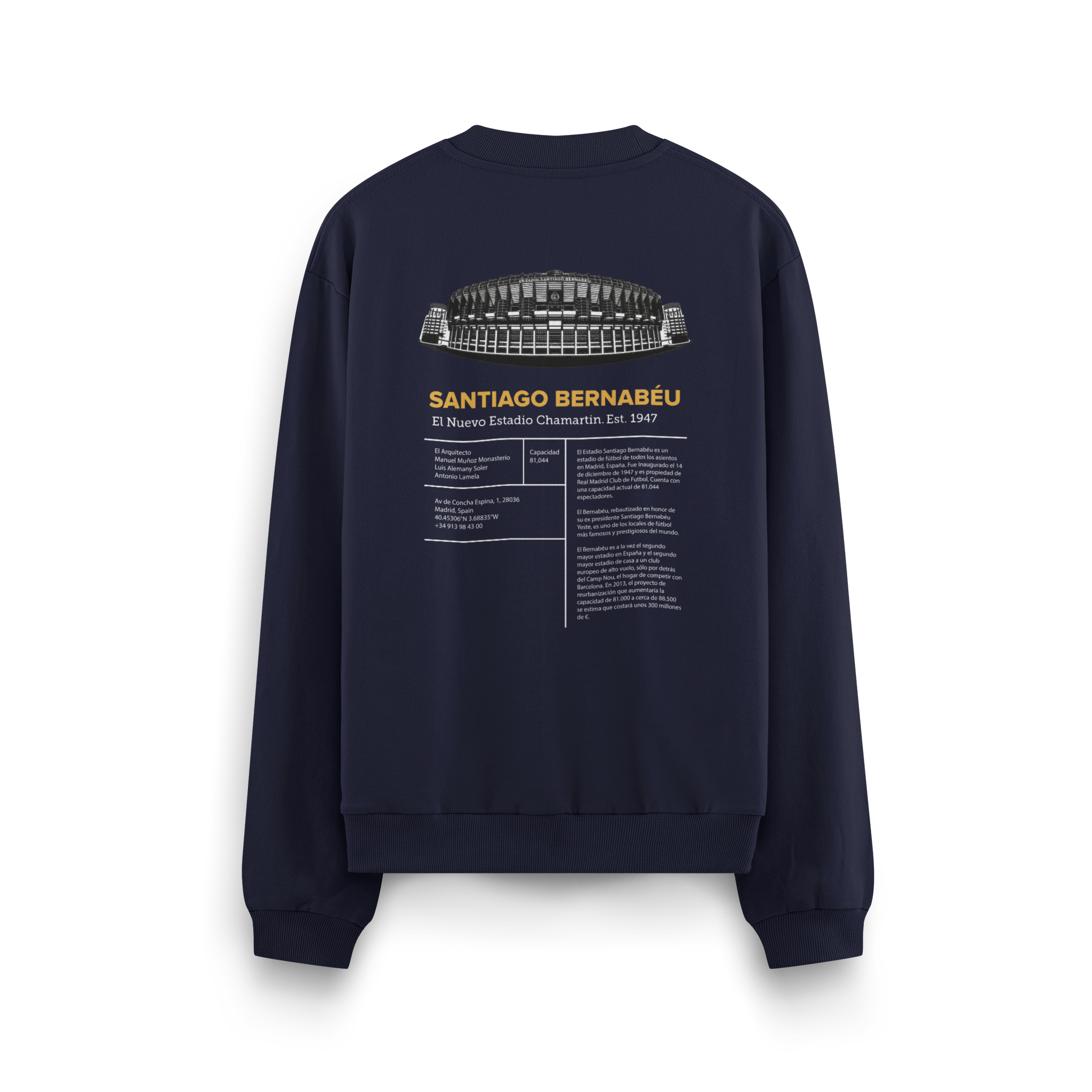 Santiago Bernabeu - Oversize Sweatshirt