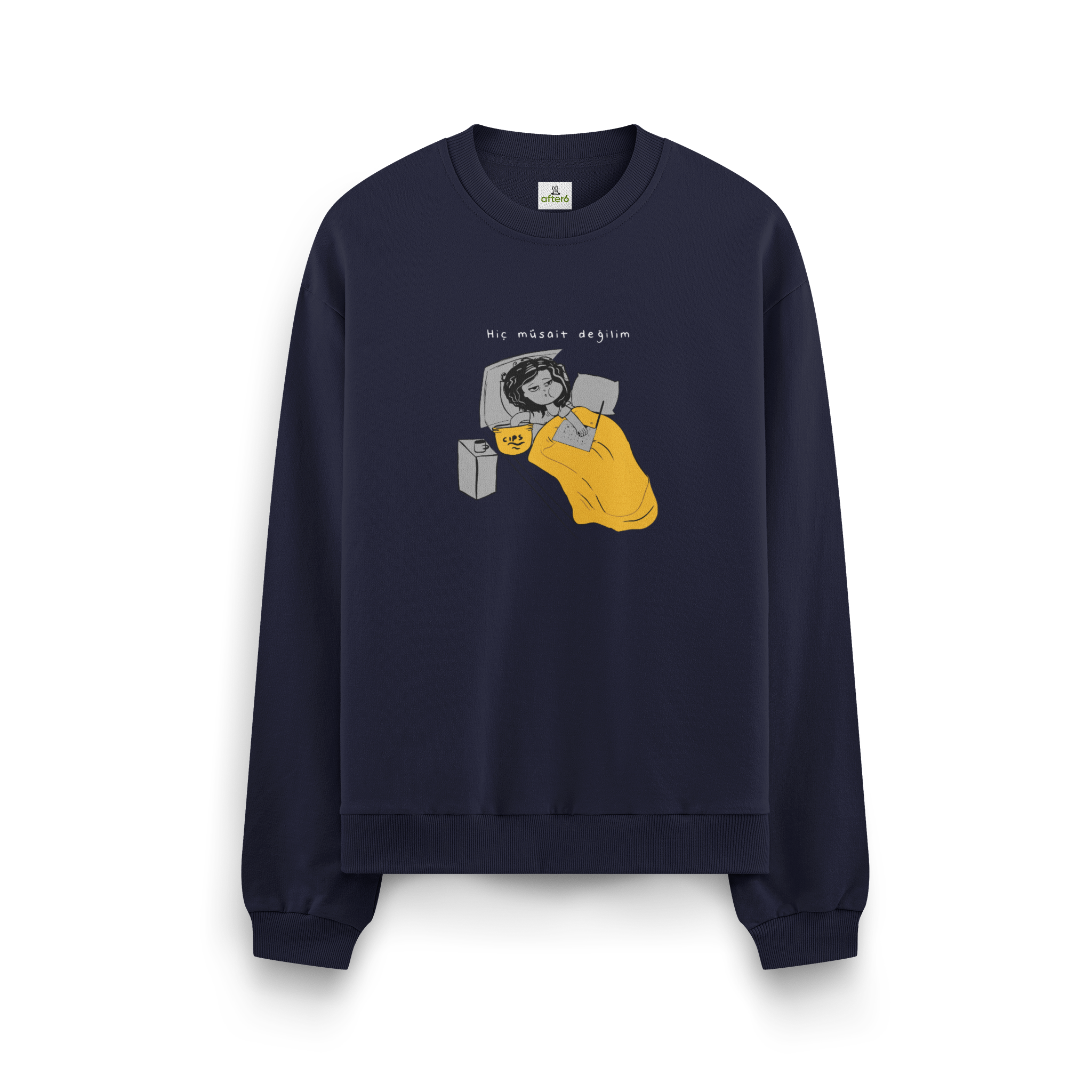 Hiç müsait değilim - Oversize Sweatshirt