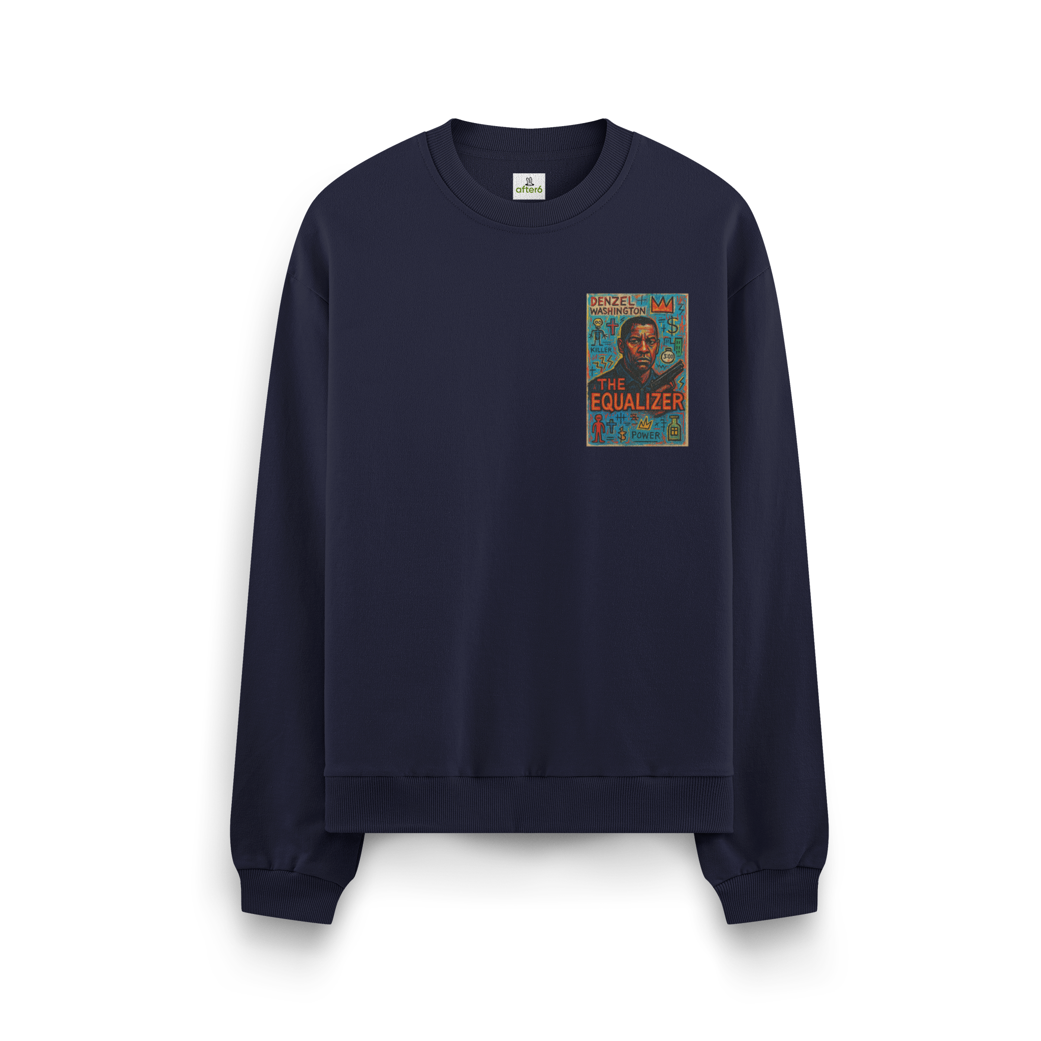 Denzel Washington Card - Oversize Sweatshirt