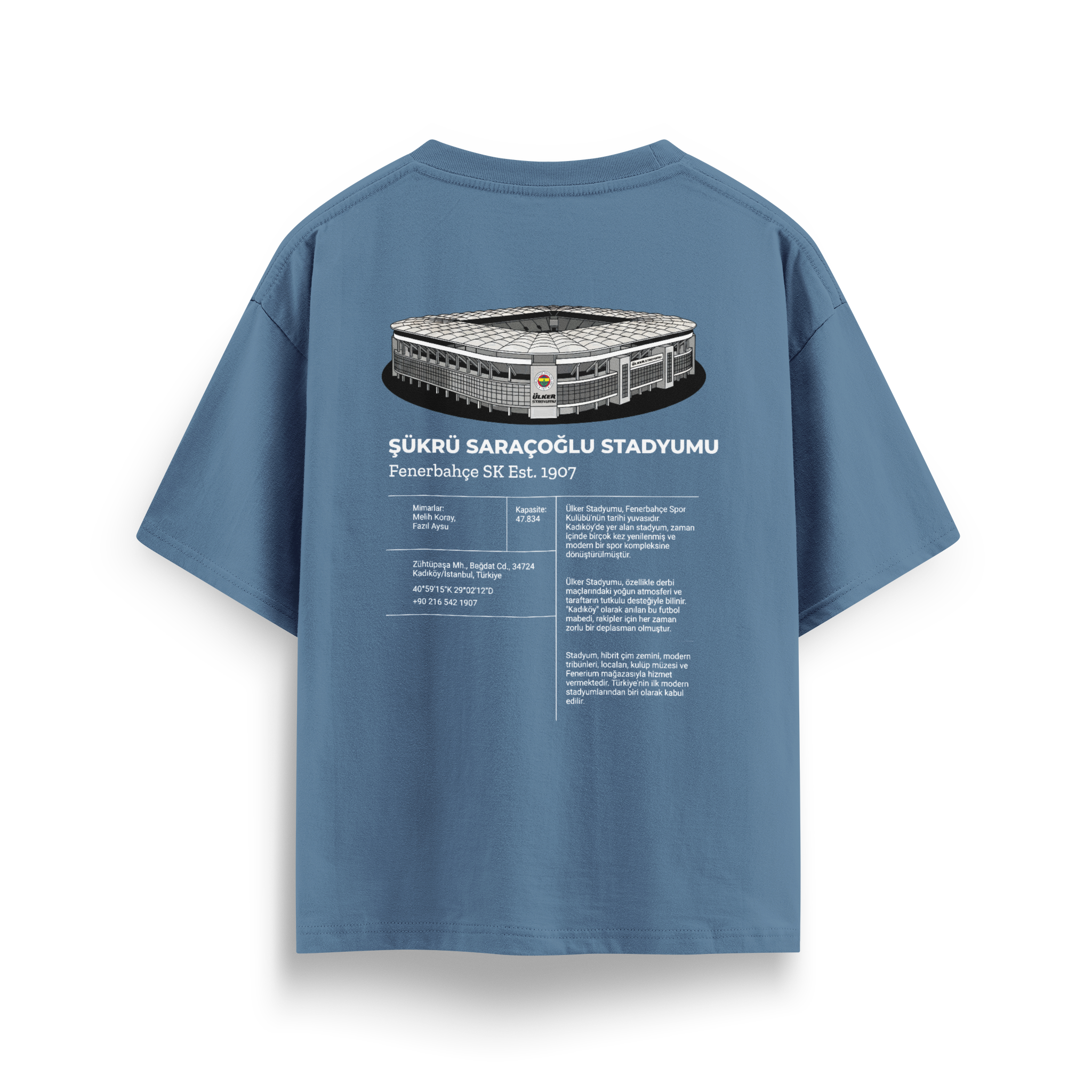 Est 1907 - Oversize T-Shirt