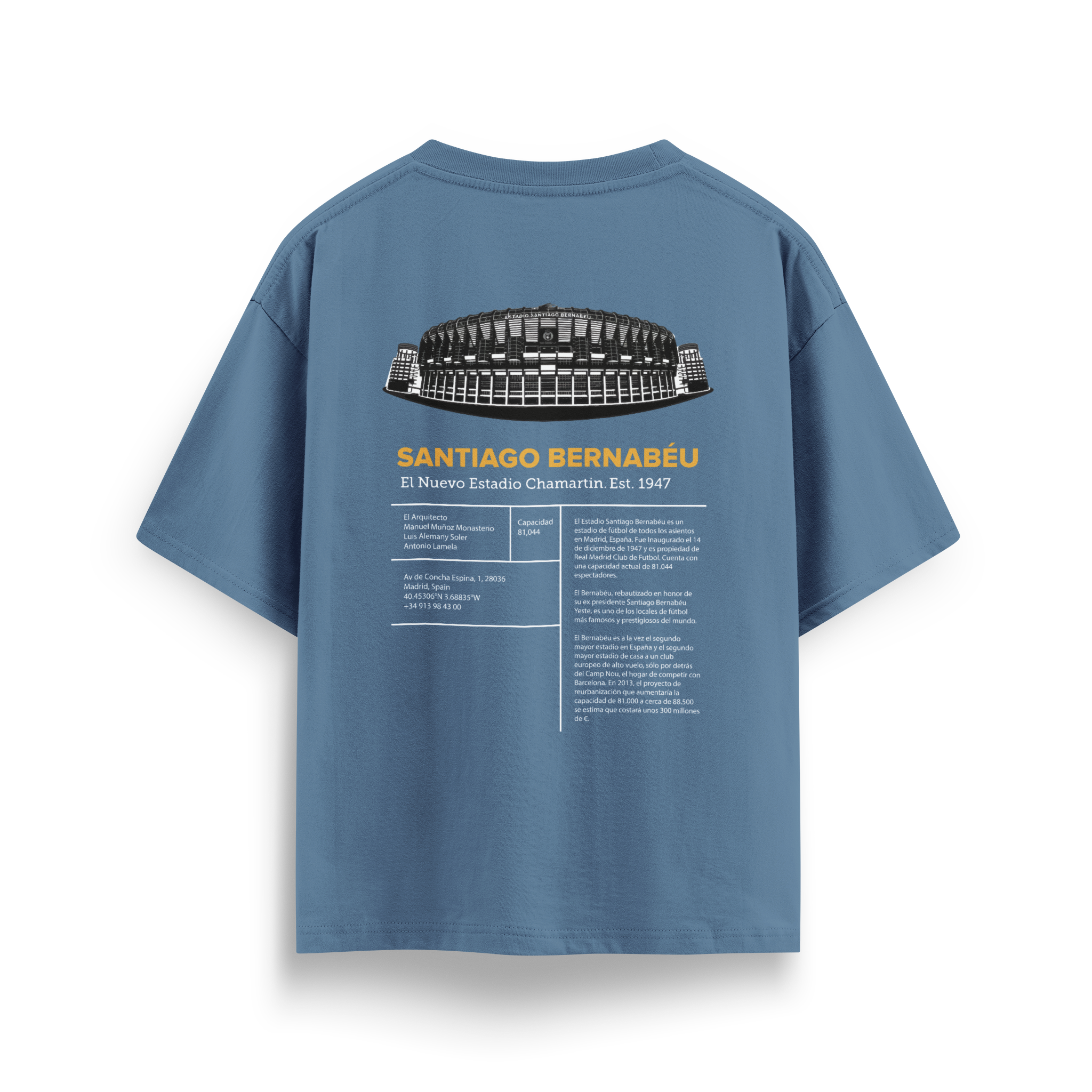 Santiago Bernabeu - Oversize T-Shirt