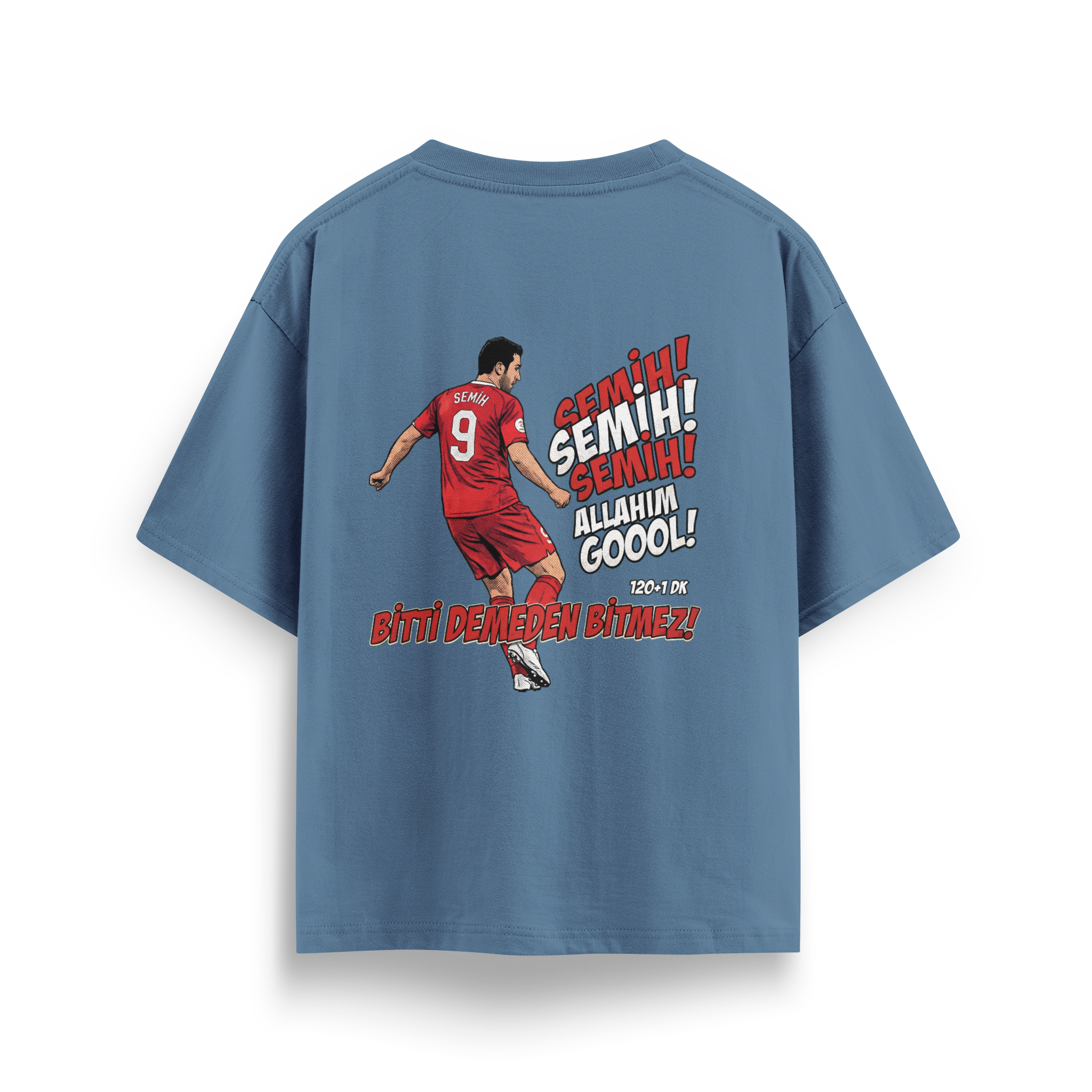 Bitti demeden bitmez - Oversize T-Shirt