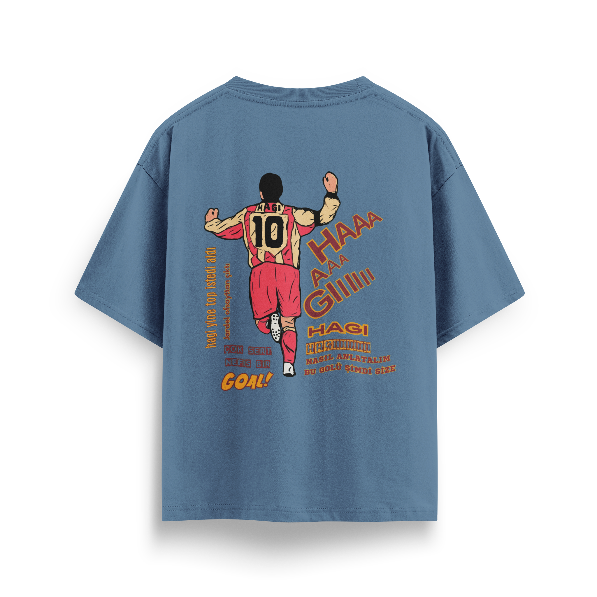 Nasıl anlatalım şimdi bu golü size - Oversize T-Shirt
