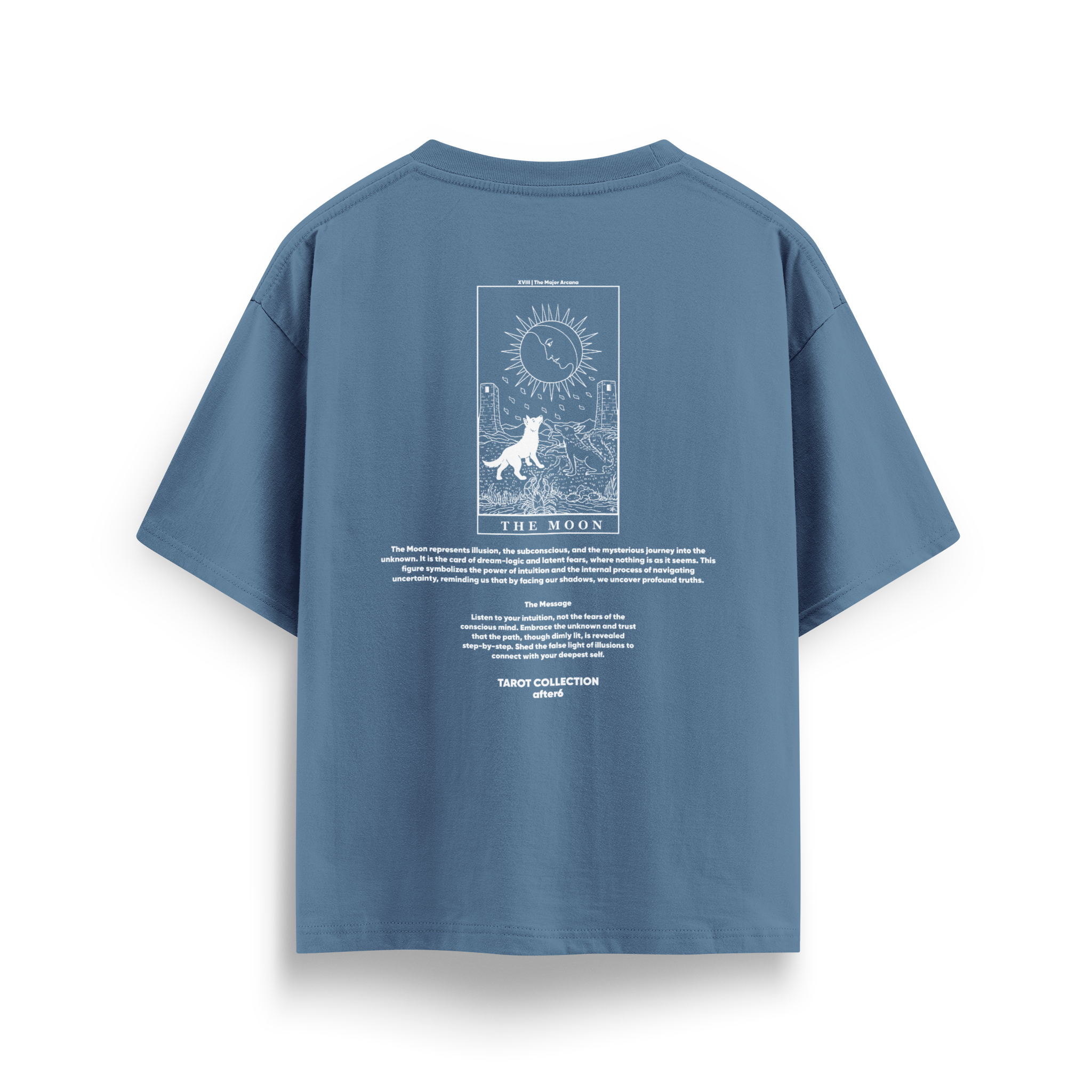 XVIII The Moon - Oversize T-Shirt