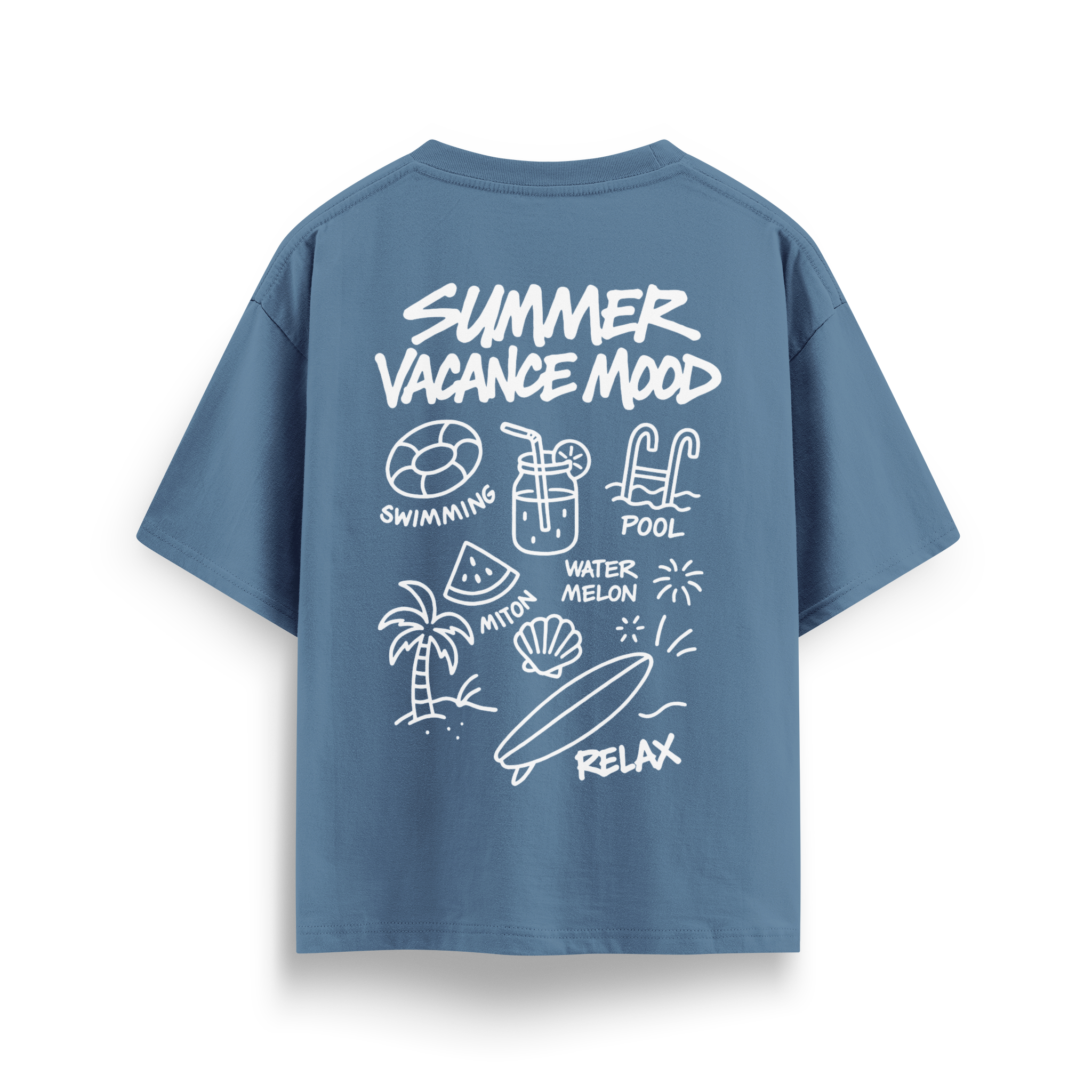 Summer Vacance Mood - Oversize T-Shirt
