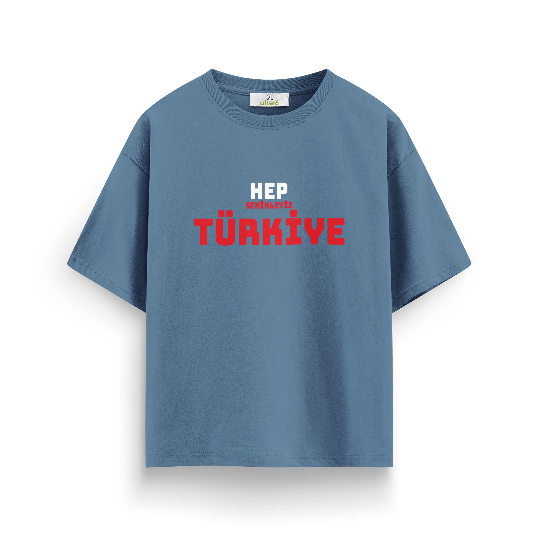 Hep Seninleyiz Türkiye - Oversize T-Shirt