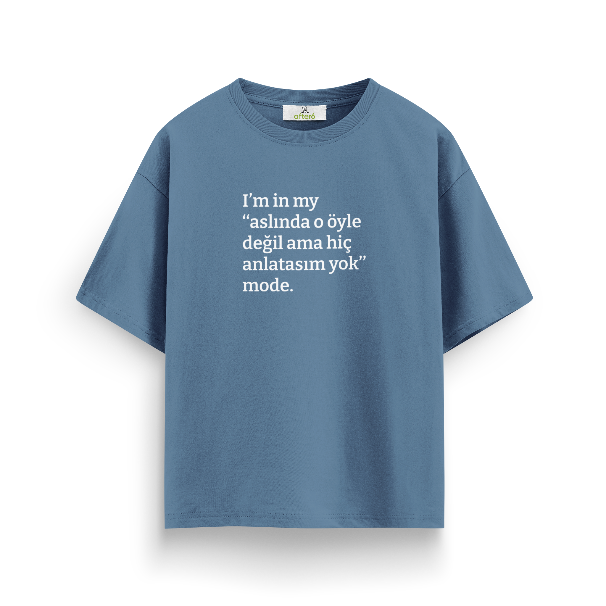 Aslında o öyle değil ama - Oversize T-Shirt