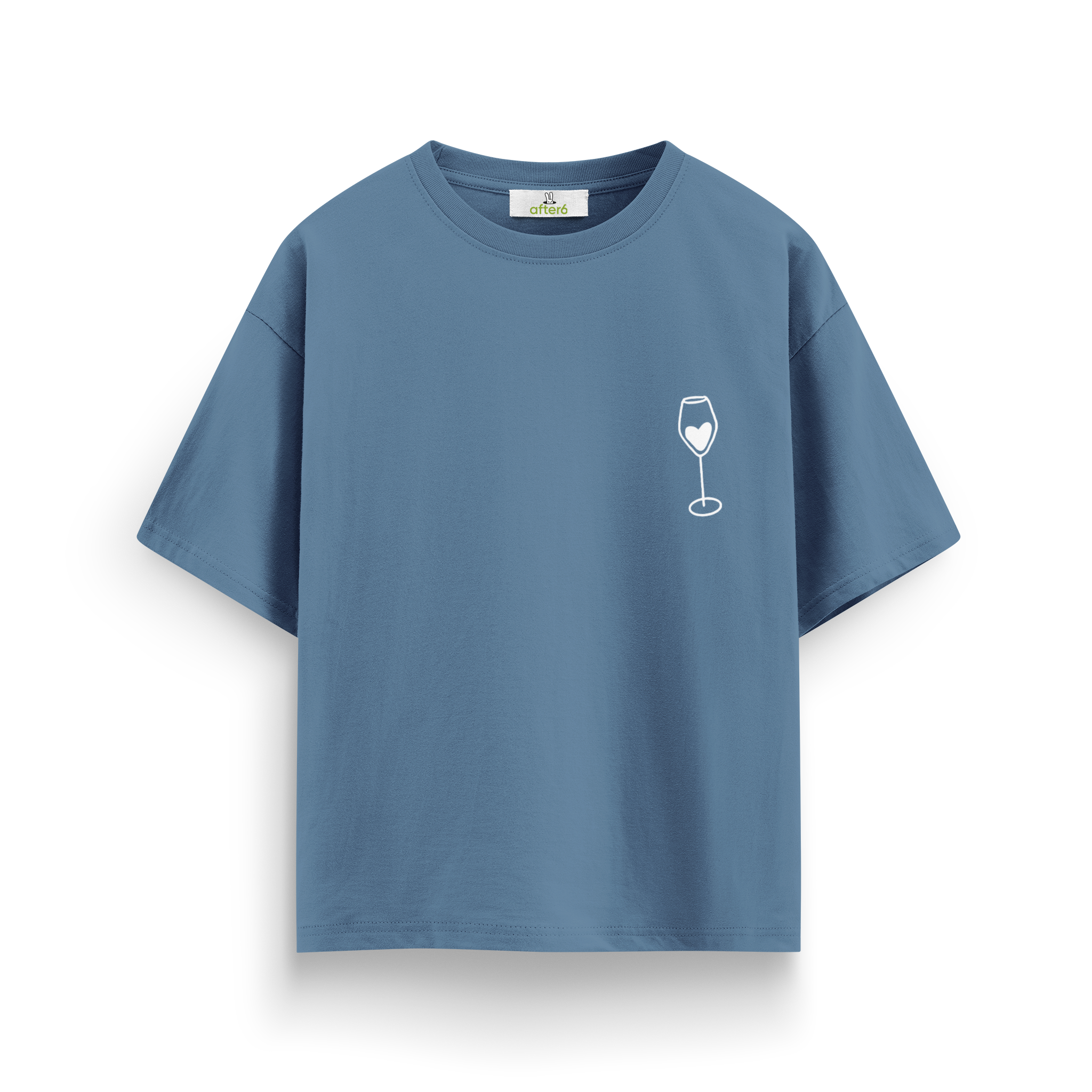 Glass of wine - Oversize T-Shirt
