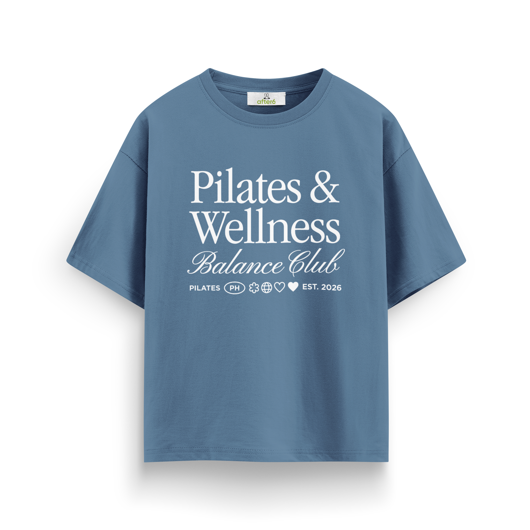 Pilates Wellnes - Oversize T-Shirt