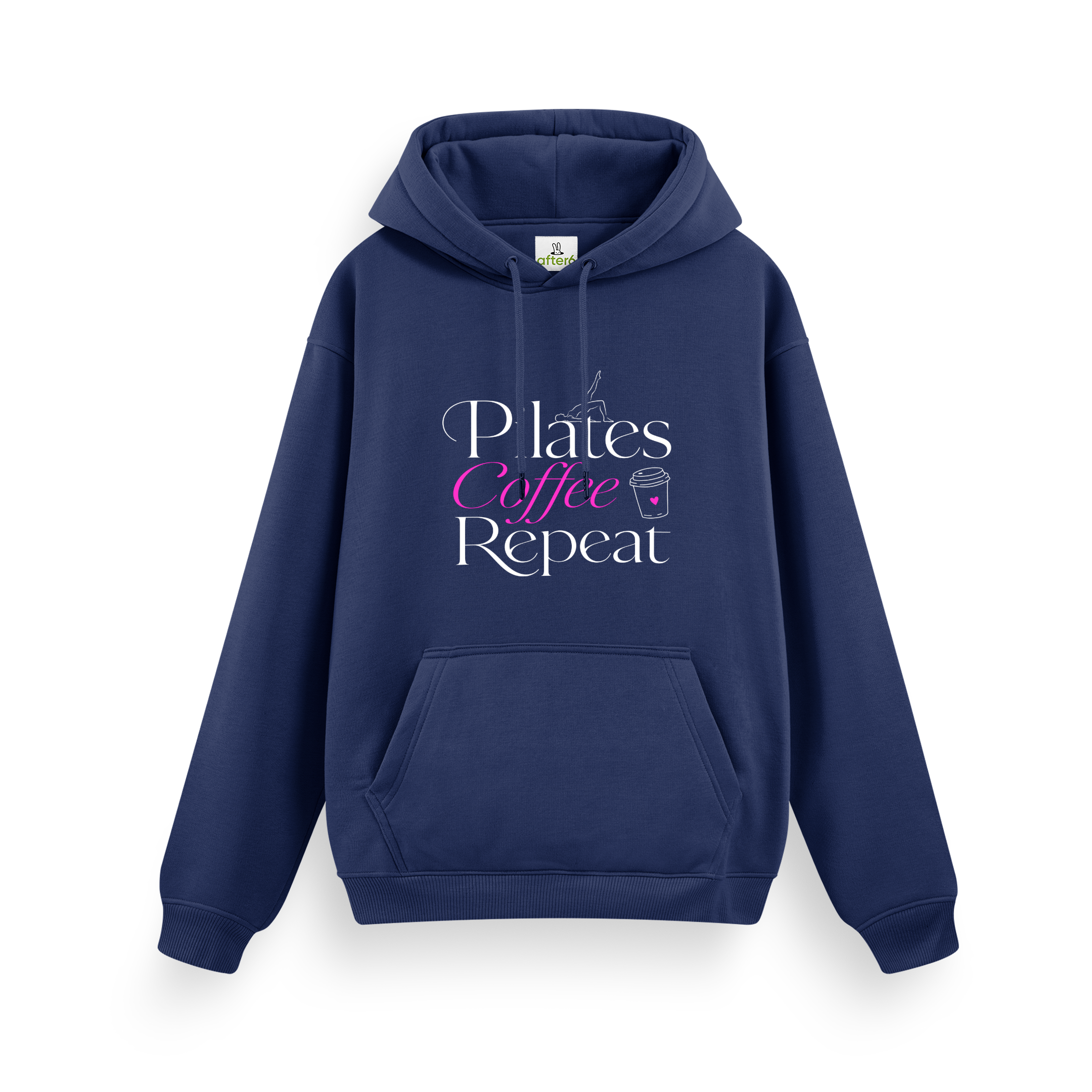 Pilates Coffee Repeat - Regular Hoodie