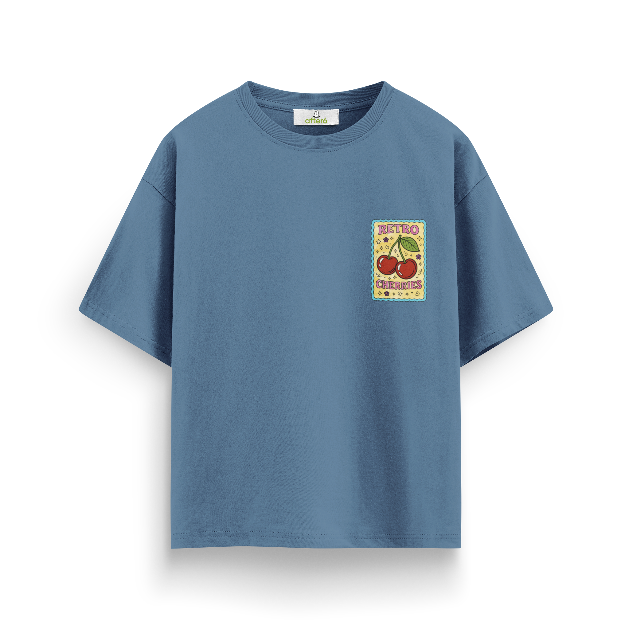 Cherries Card - Oversize T-Shirt