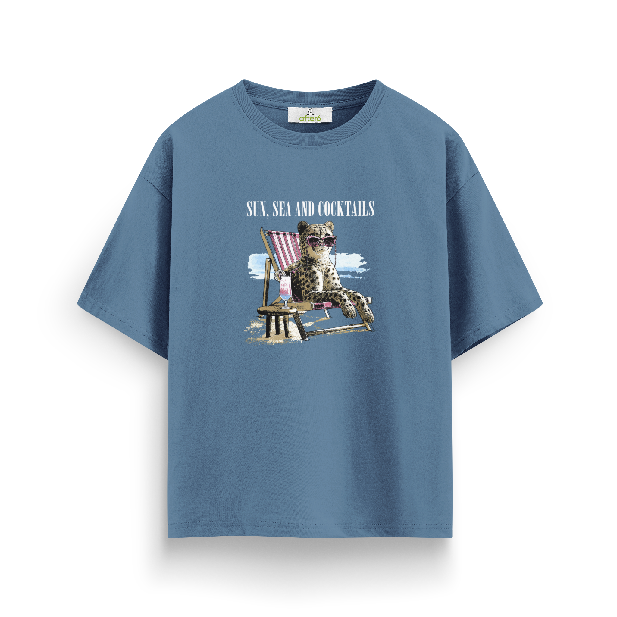 Sun Sea and Coctails - Oversize T-Shirt