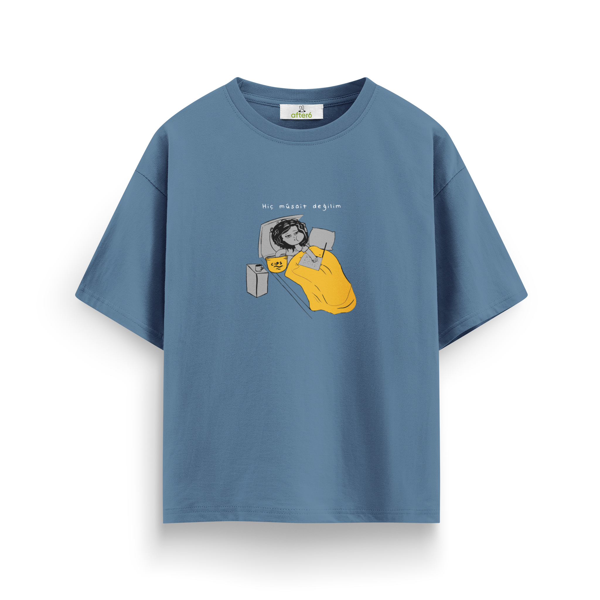 Hiç müsait değilim - Oversize T-Shirt