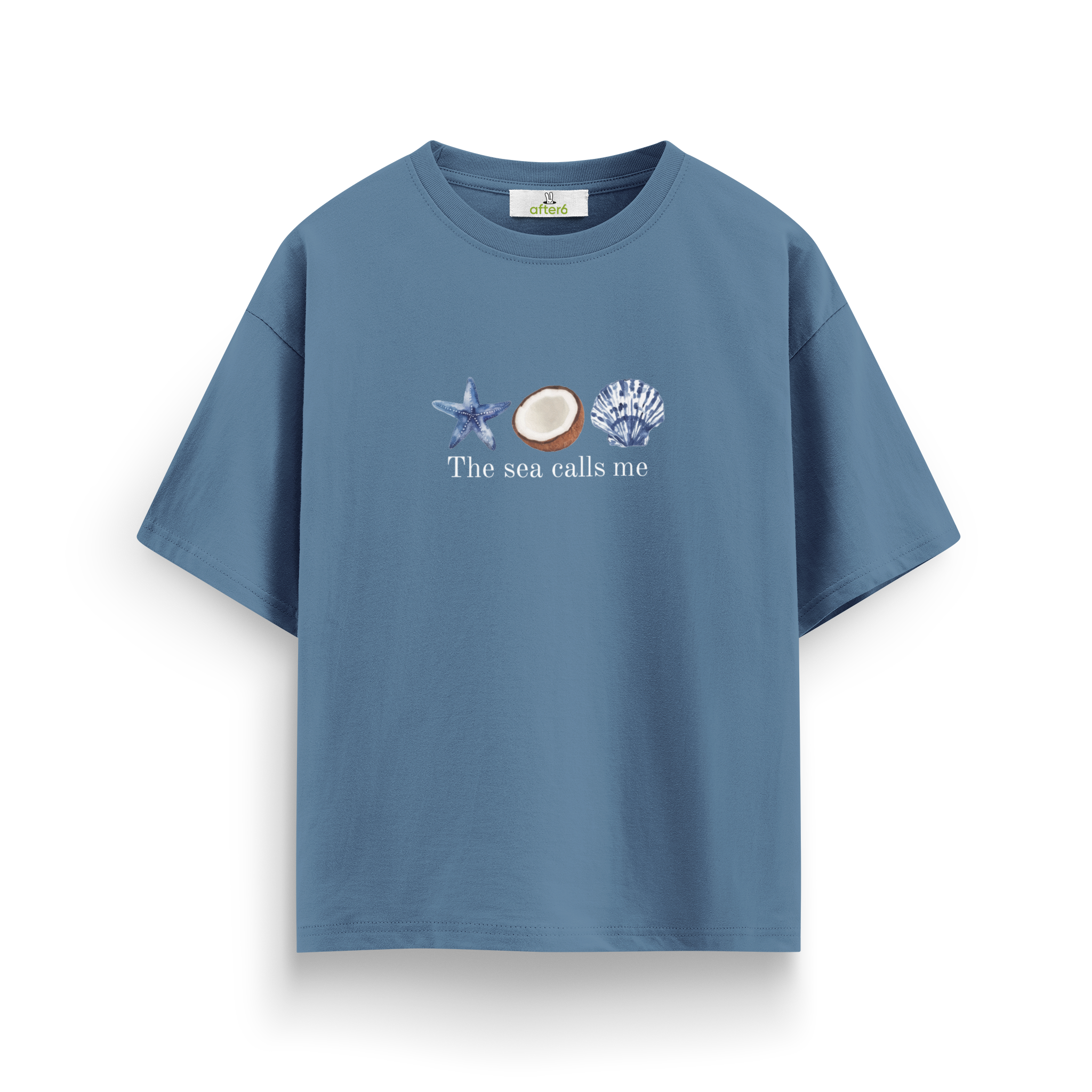 The sea calls me - Oversize T-Shirt