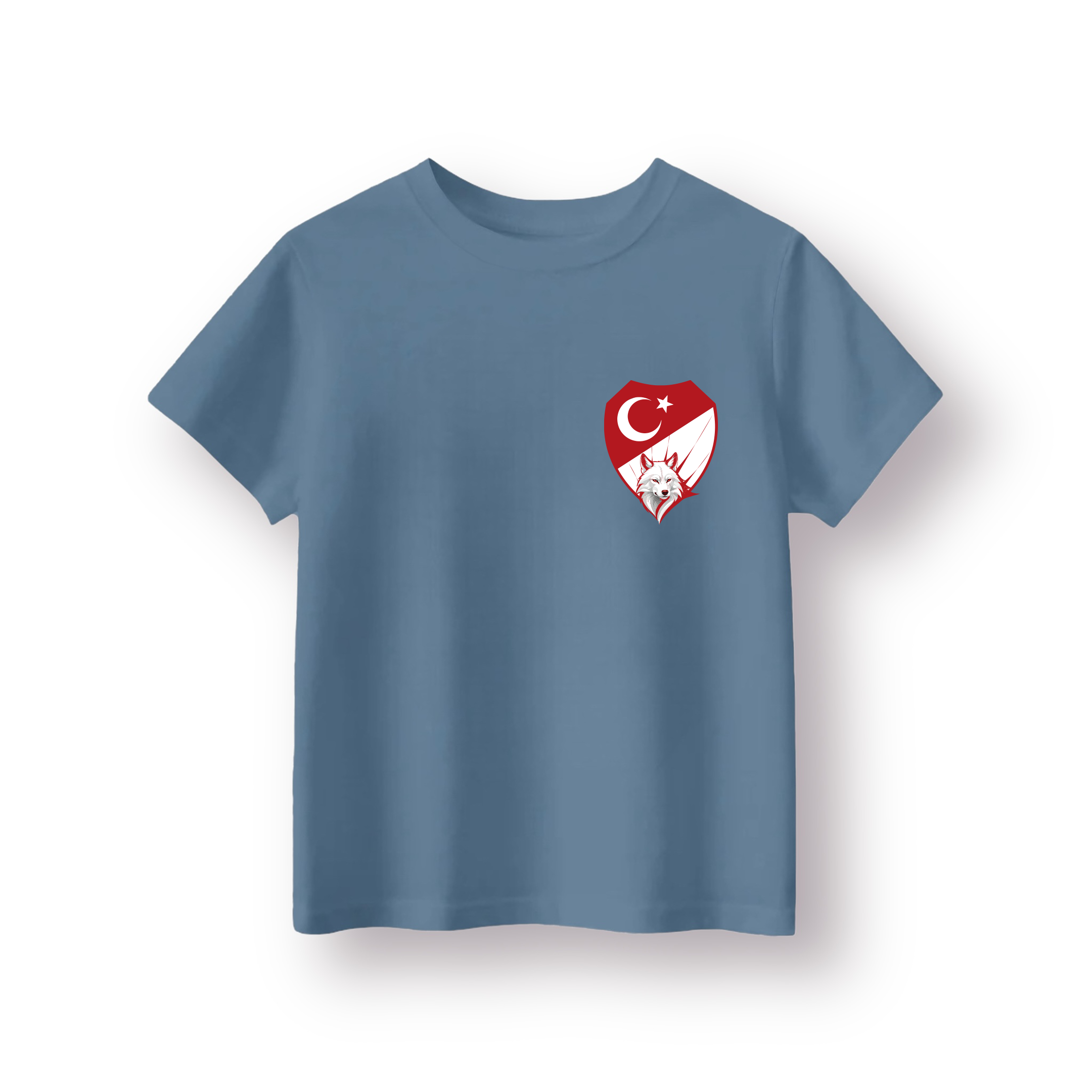 Kırmızı Beyaz - Çocuk T-shirt