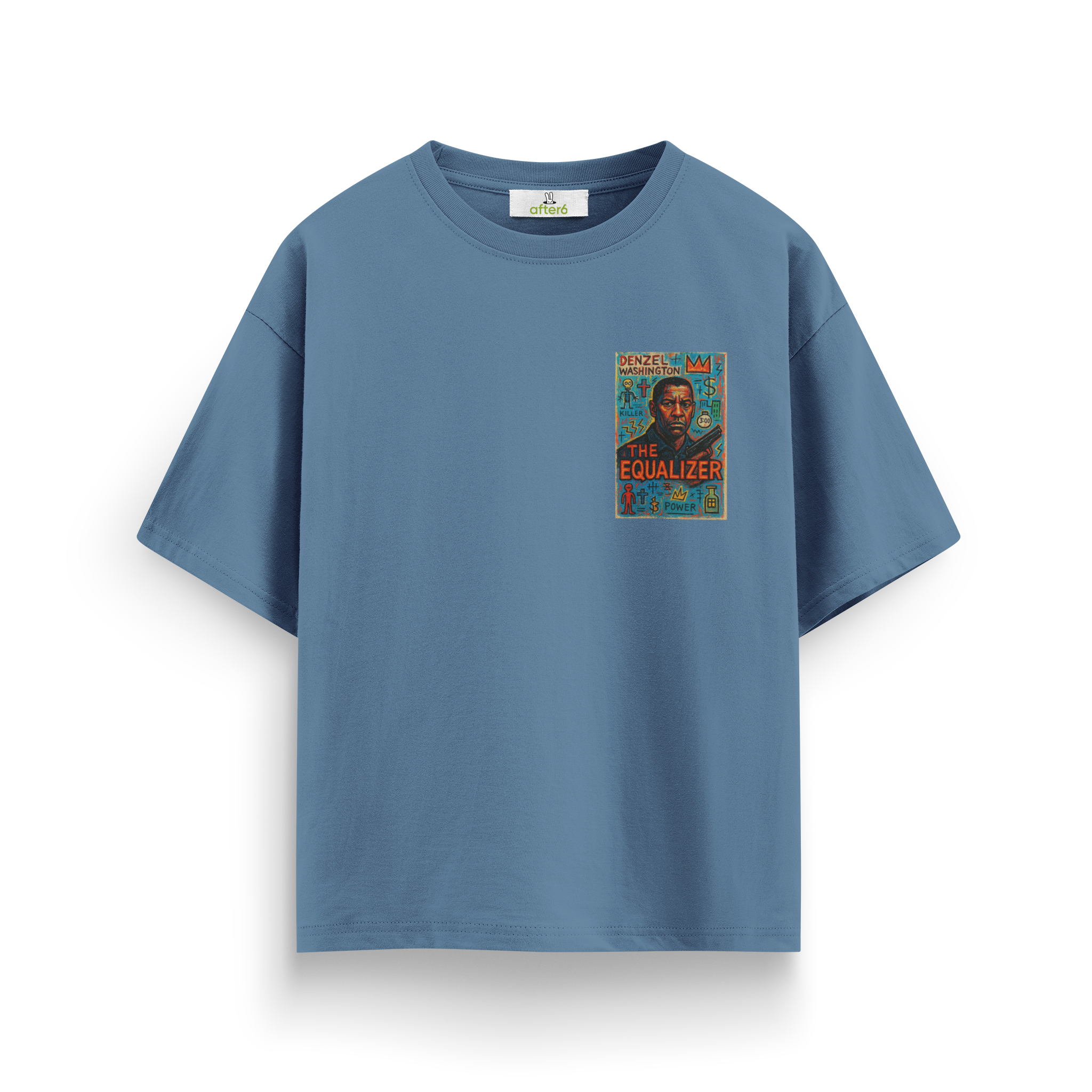 Denzel Washington Card - Oversize T-Shirt