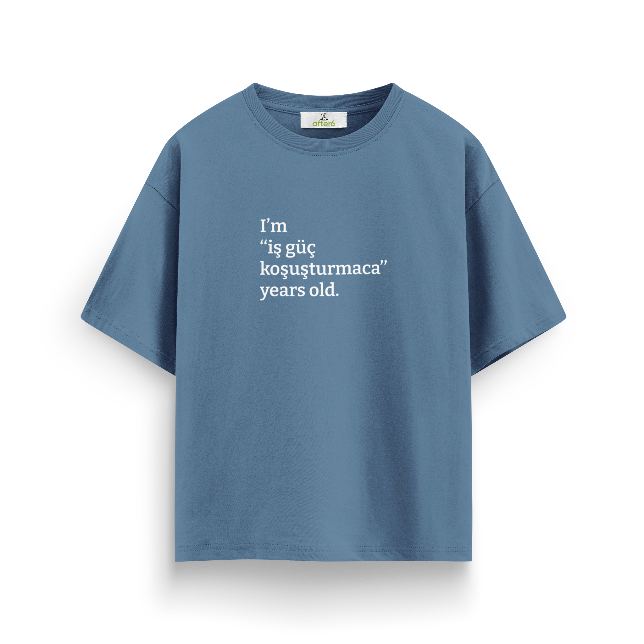 İş güç koşuşturmaca - Oversize T-Shirt