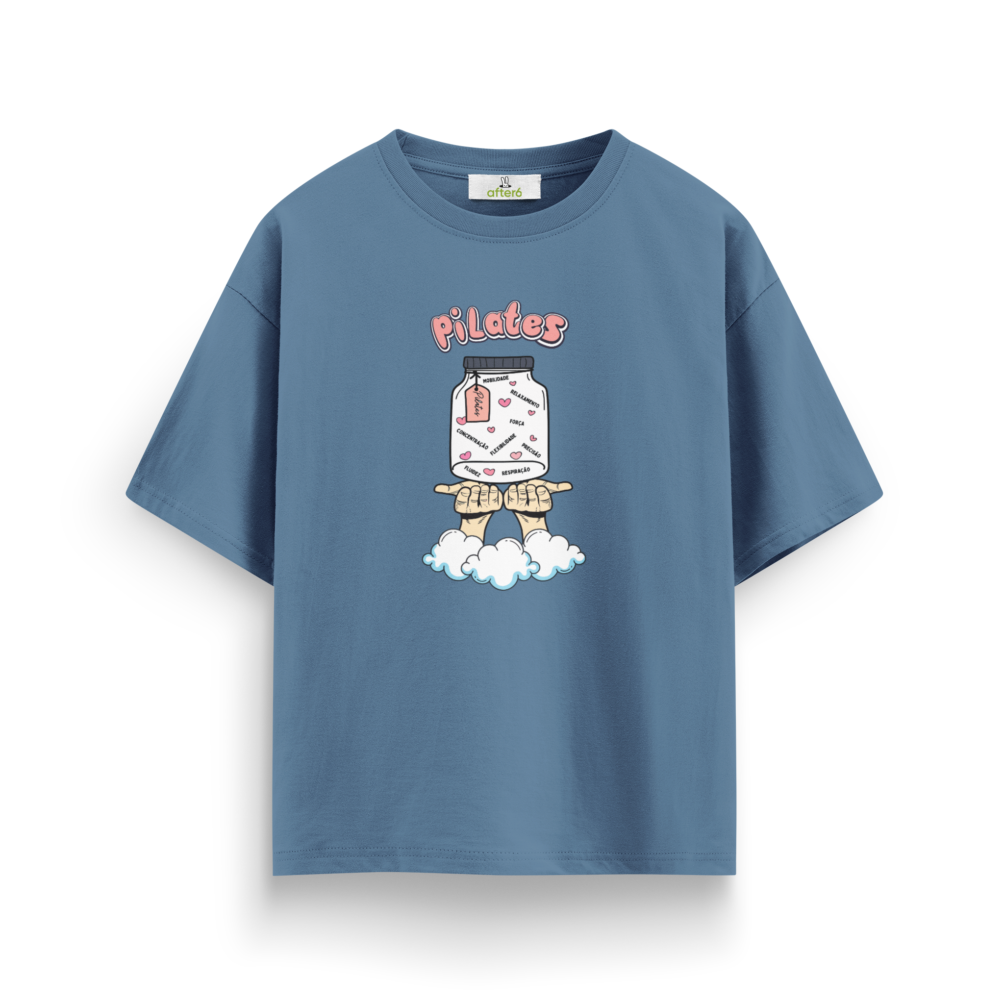 Pilates-Relaxamento - Oversize T-Shirt