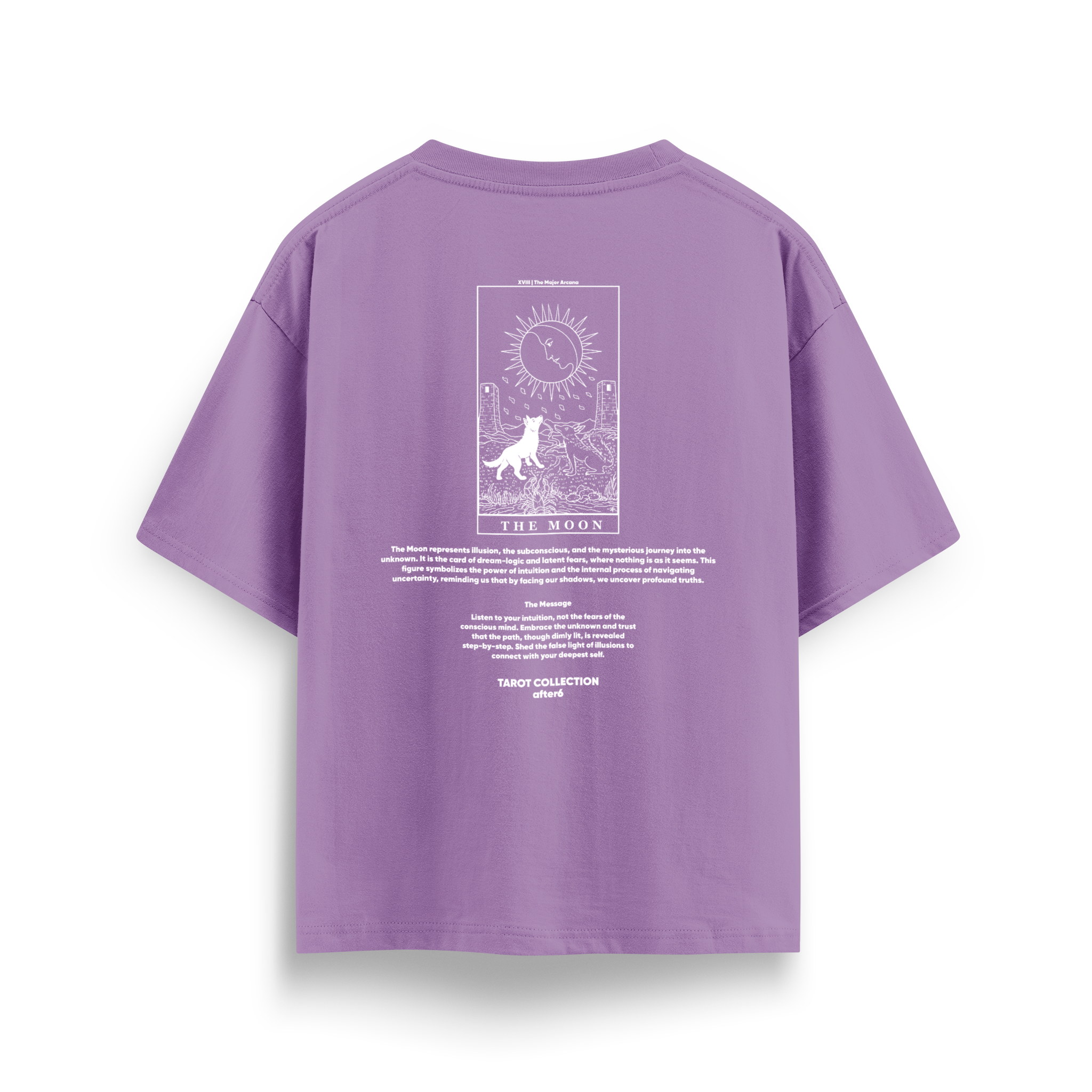 XVIII The Moon - Oversize T-Shirt