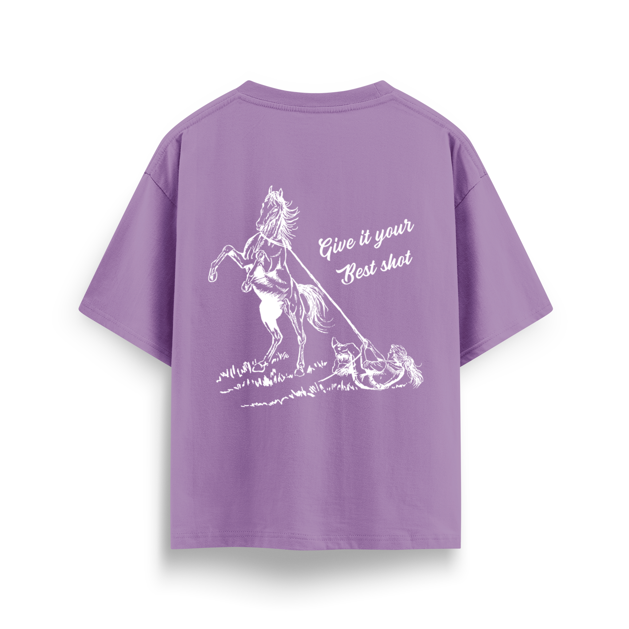 Give It Your Best Shot - Oversize T-Shirt