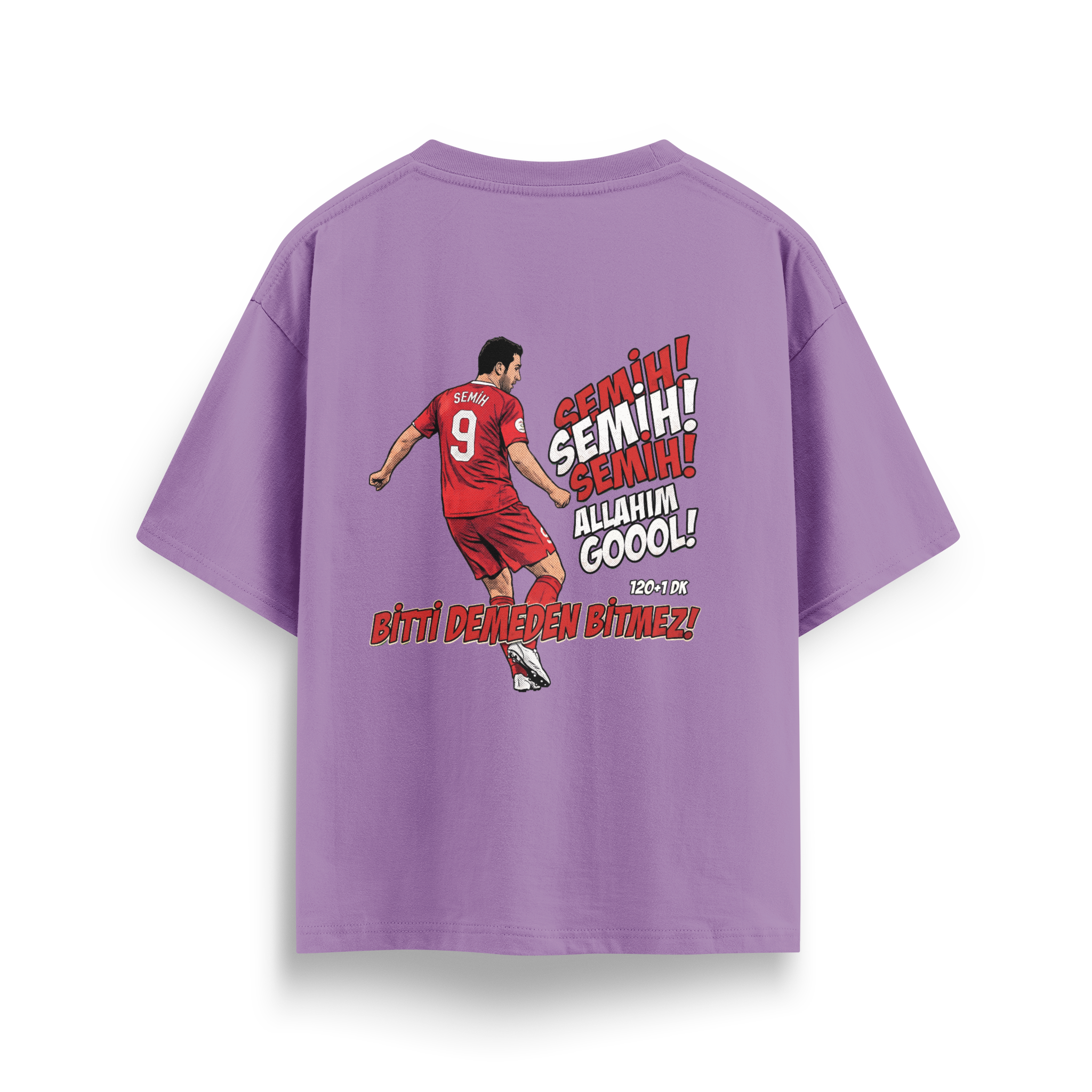 Bitti demeden bitmez - Oversize T-Shirt