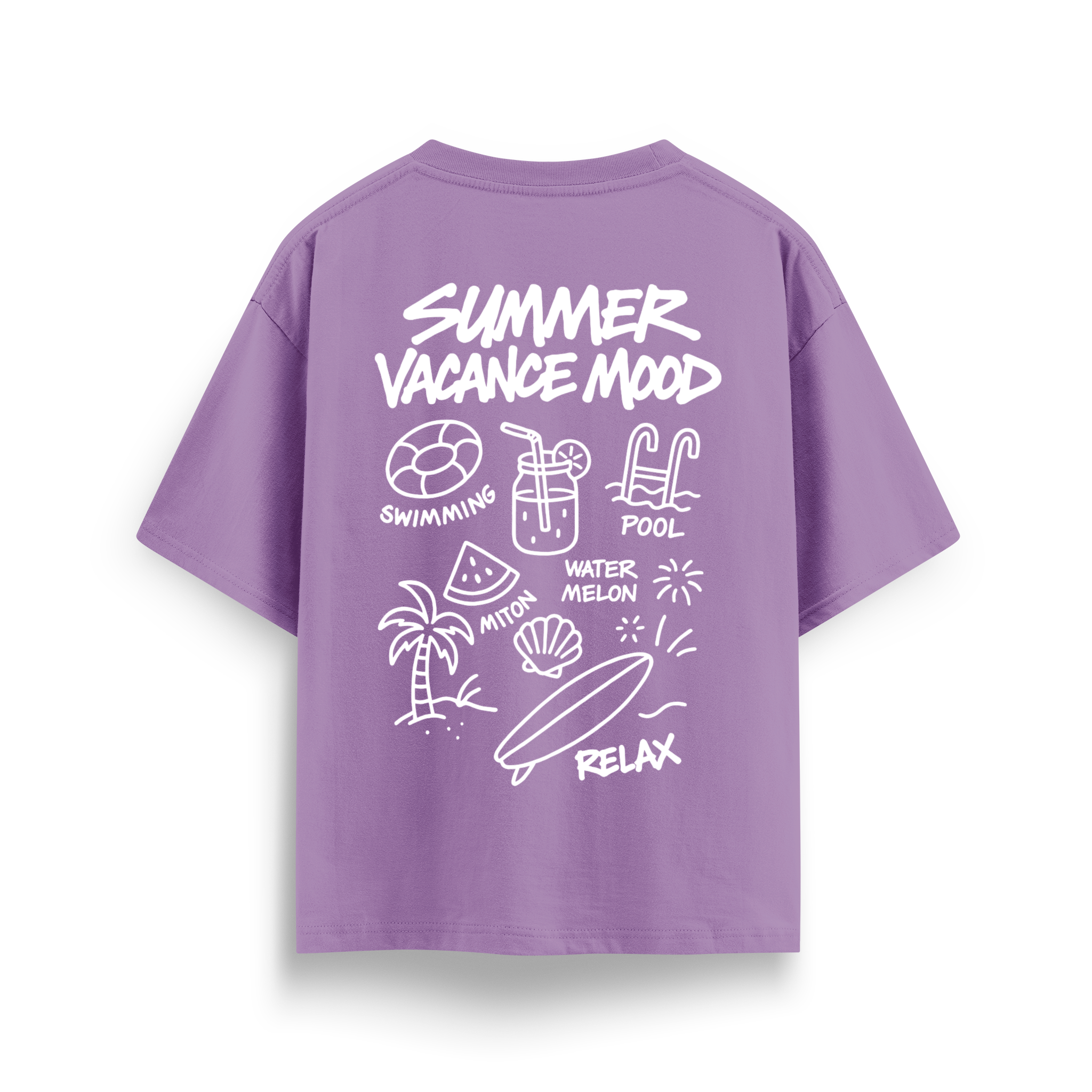 Summer Vacance Mood - Oversize T-Shirt