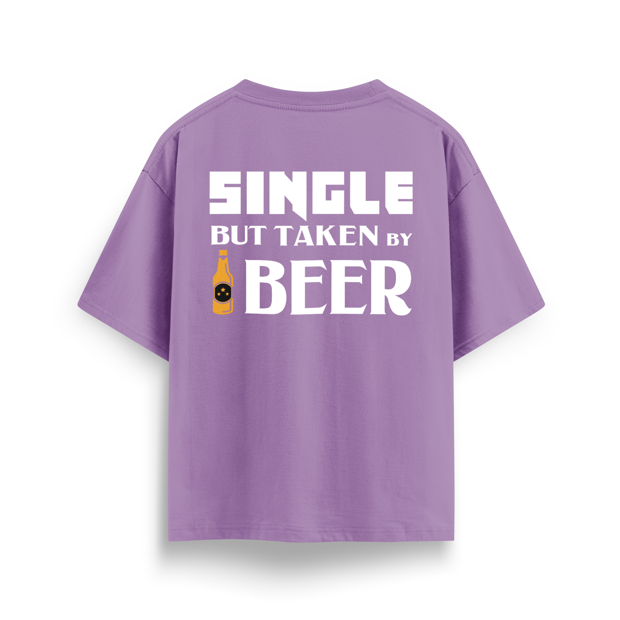 Single But Taken By Beer - Oversize T-Shirt