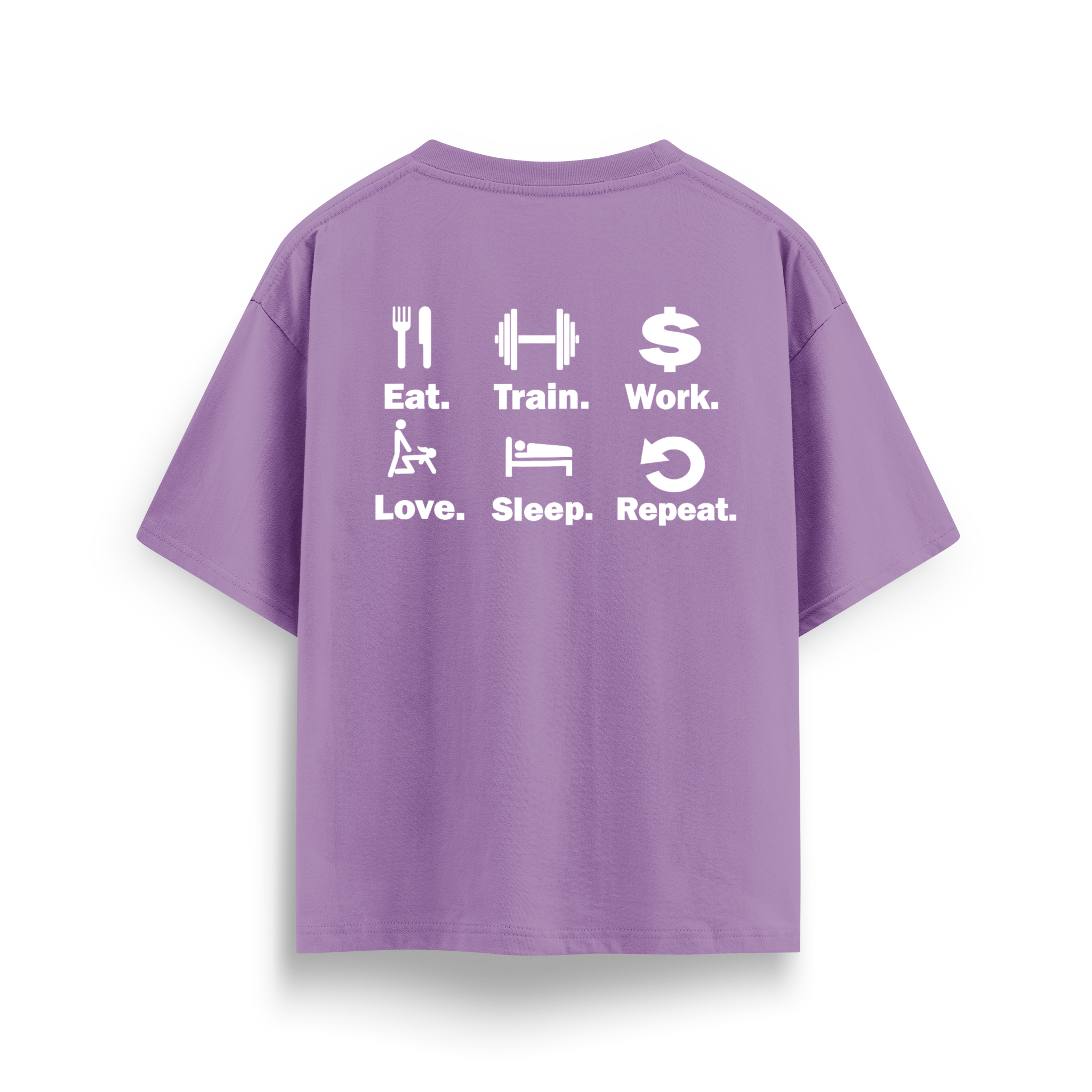 Eat Sleep Train - Oversize T-Shirt