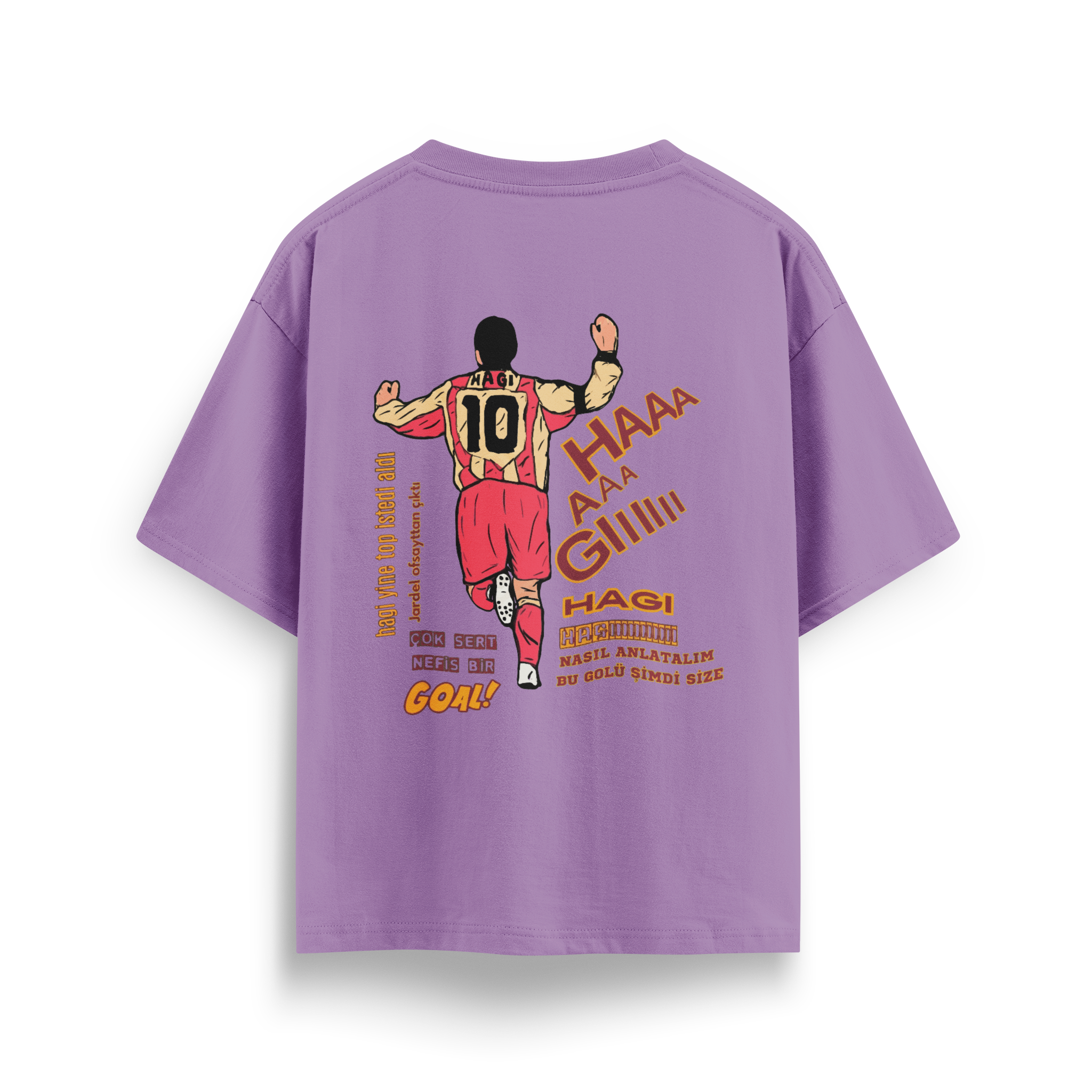 Nasıl anlatalım şimdi bu golü size - Oversize T-Shirt