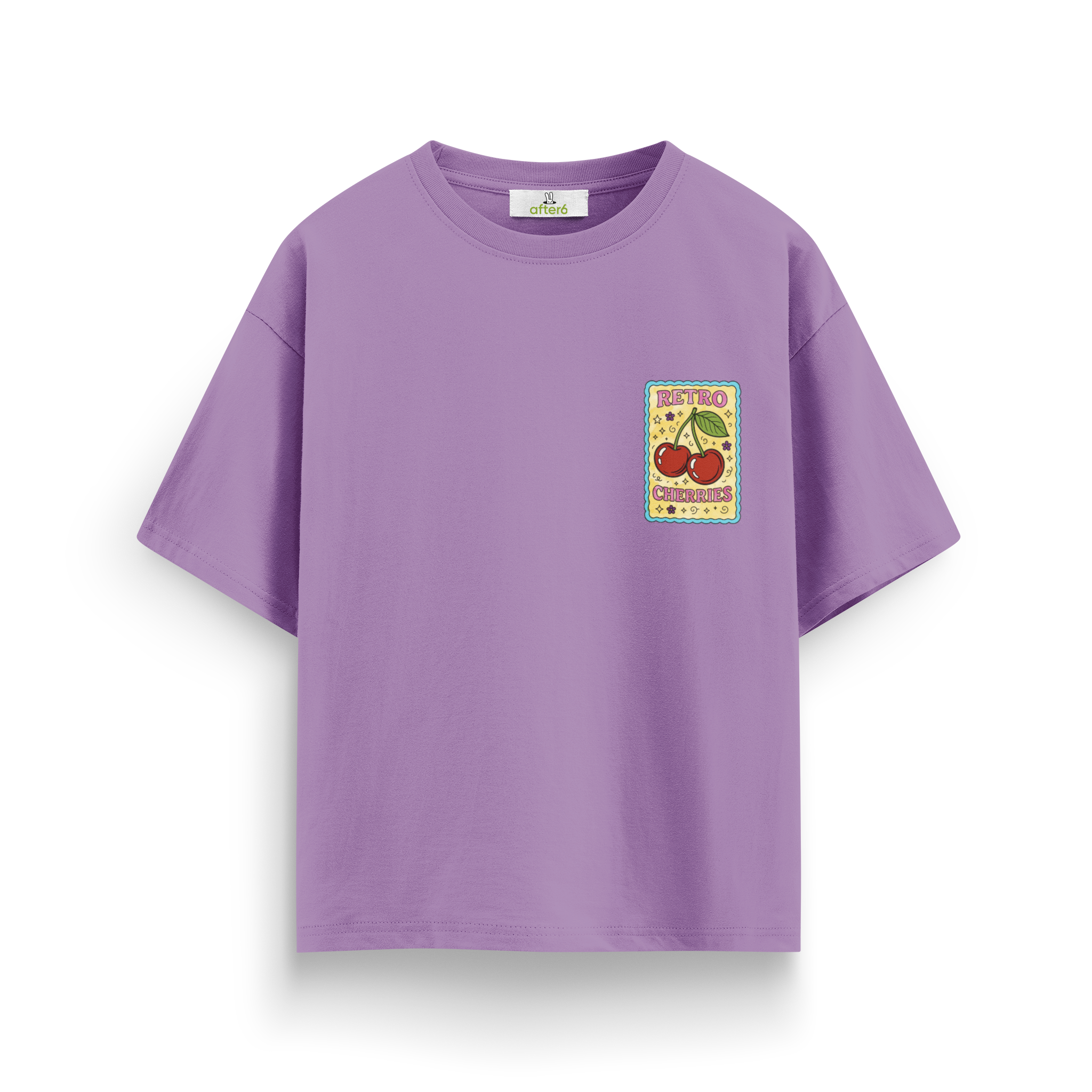 Cherries Card - Oversize T-Shirt