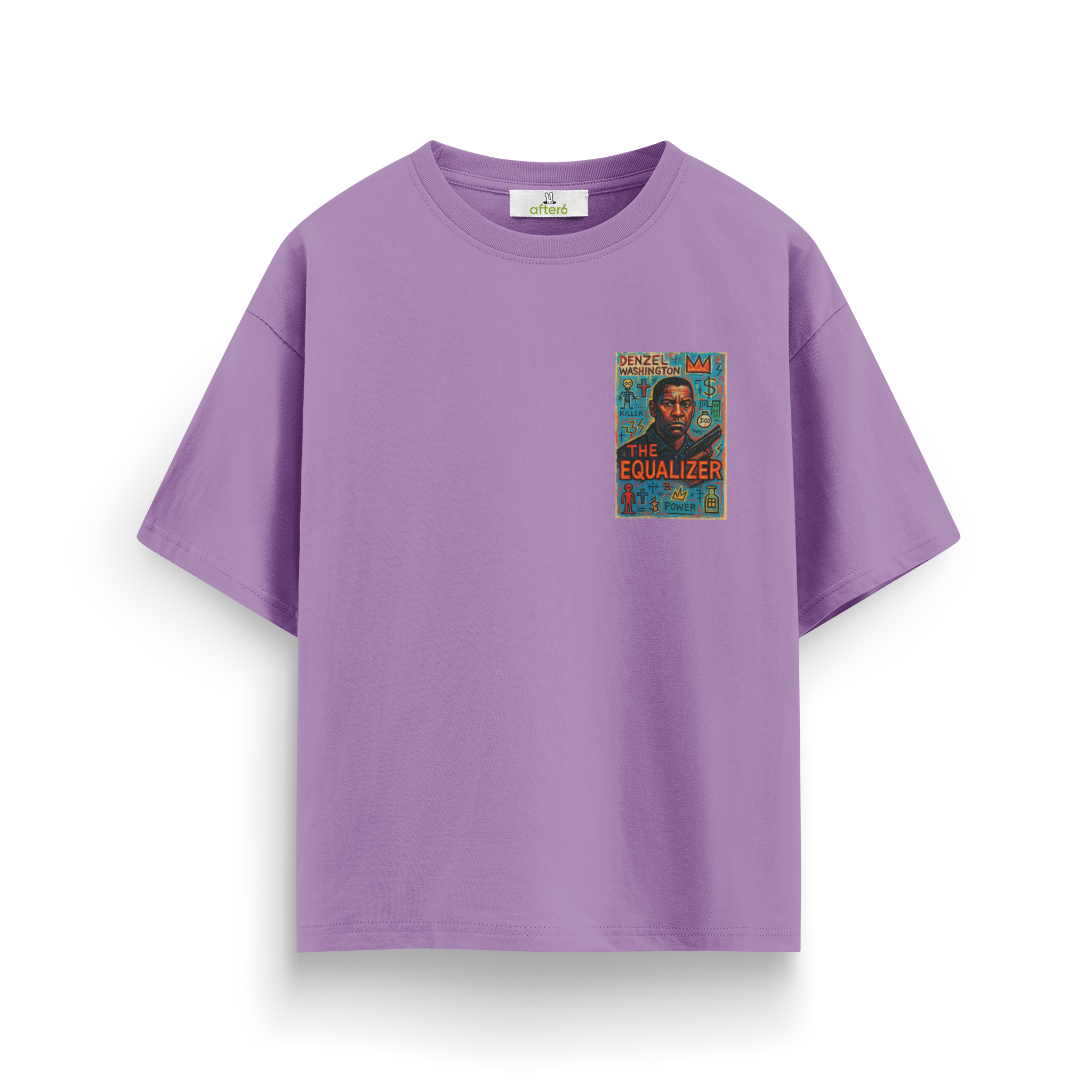 Denzel Washington Card - Oversize T-Shirt