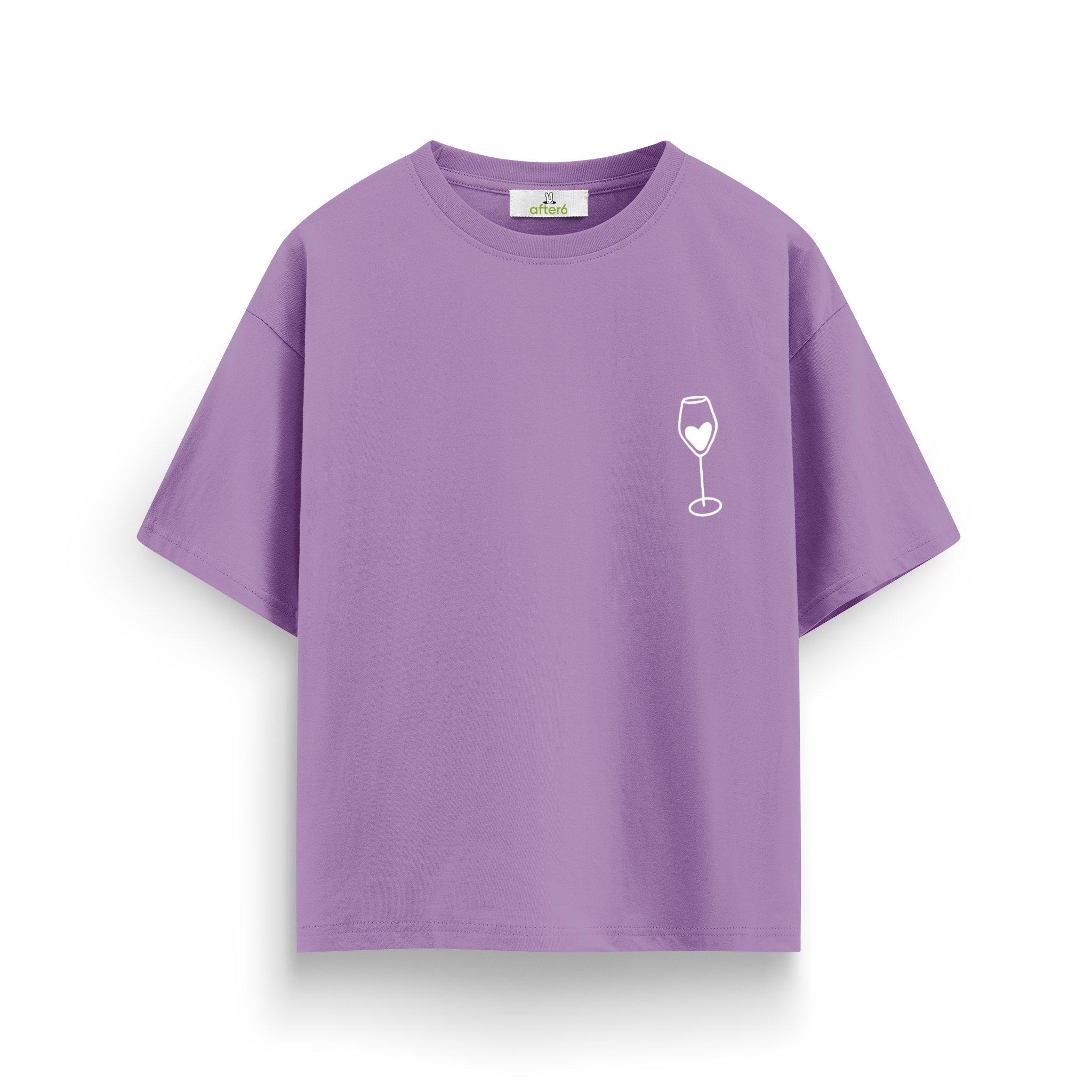 Glass of wine - Oversize T-Shirt
