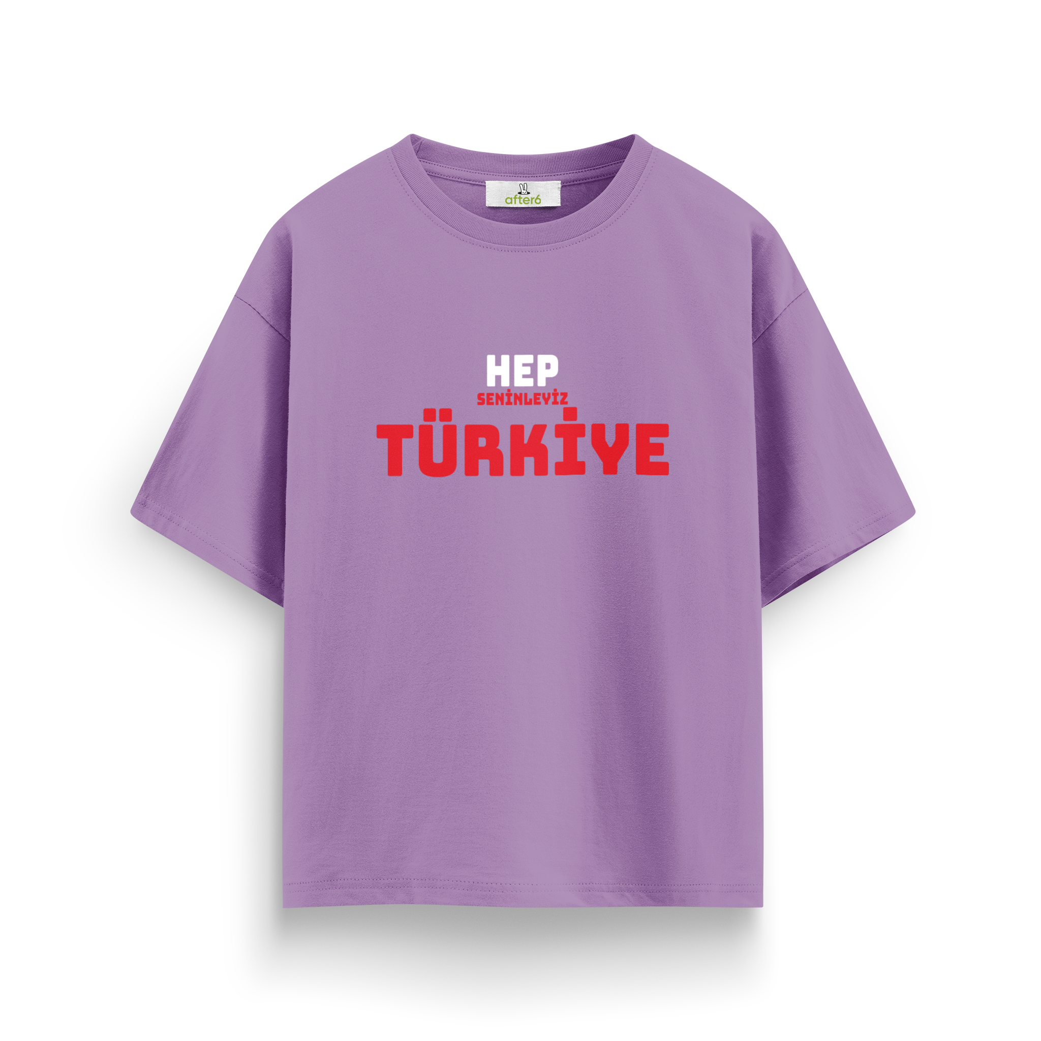 Hep Seninleyiz Türkiye - Oversize T-Shirt