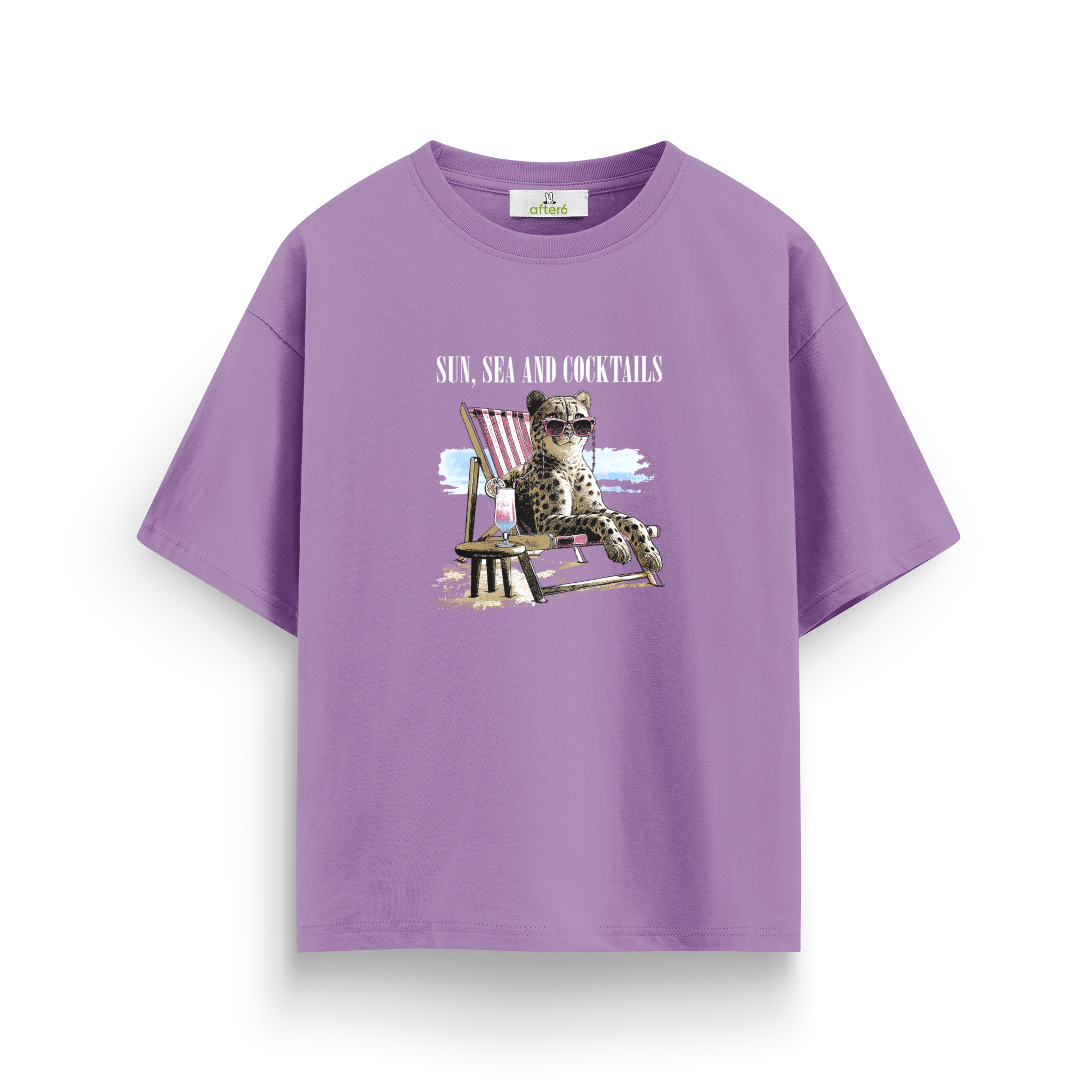 Sun Sea and Coctails - Oversize T-Shirt