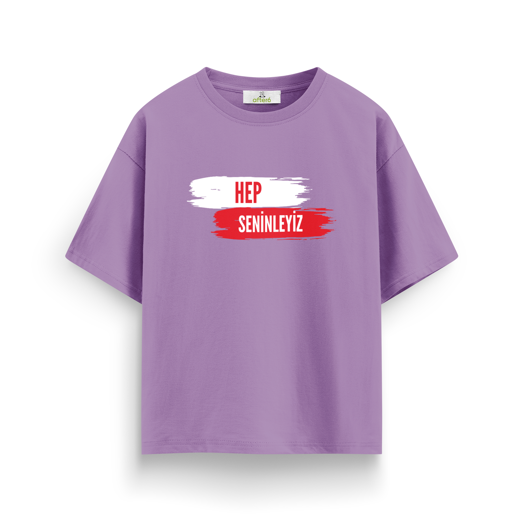 Hep Seninleyiz - Oversize T-Shirt