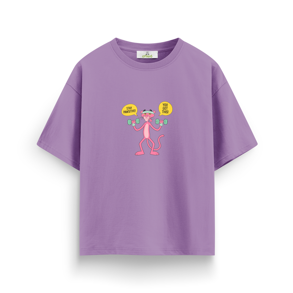 Stay Pawsitive - Oversize T-Shirt