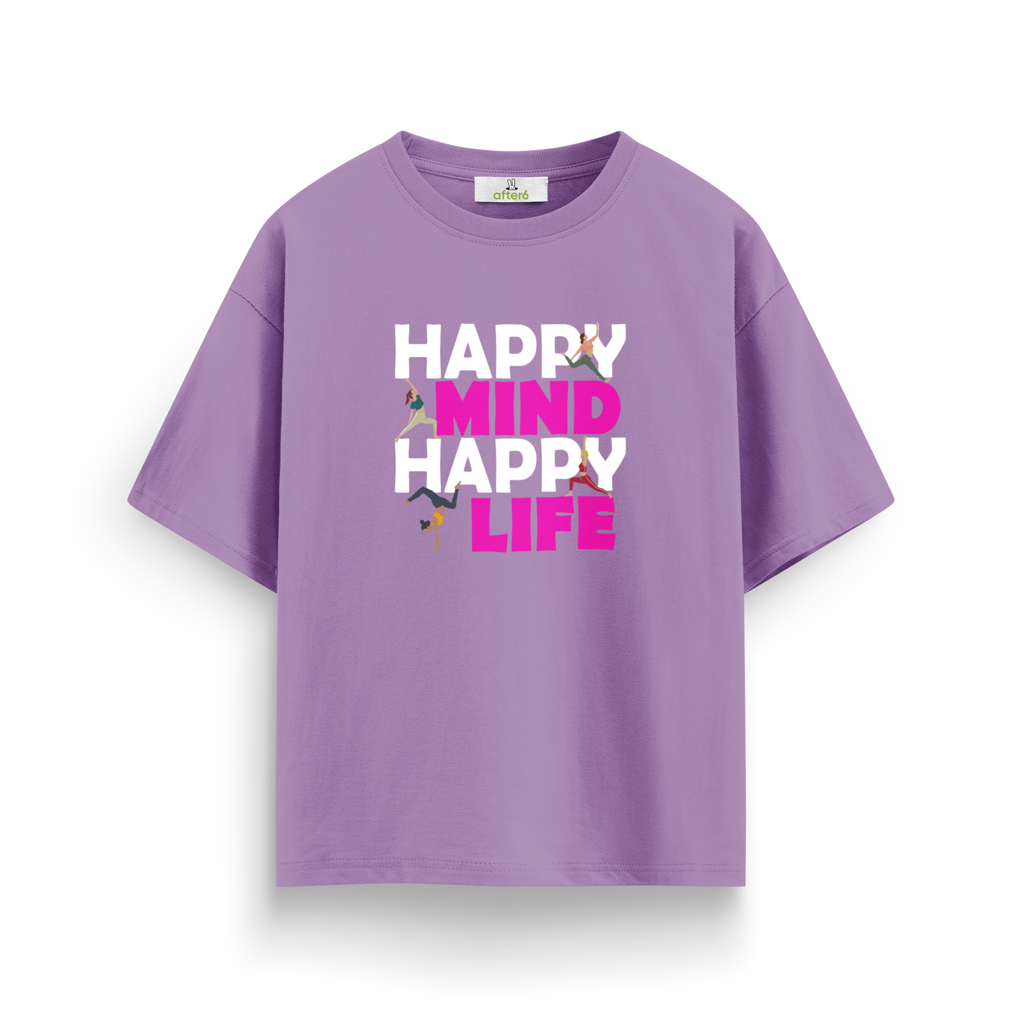 Happy Mind Happy Life - Oversize T-Shirt