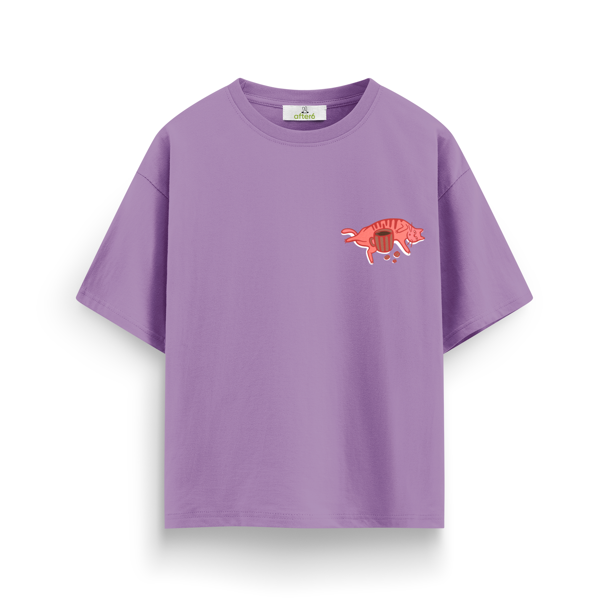 Espresso Cat Club - Oversize T-Shirt
