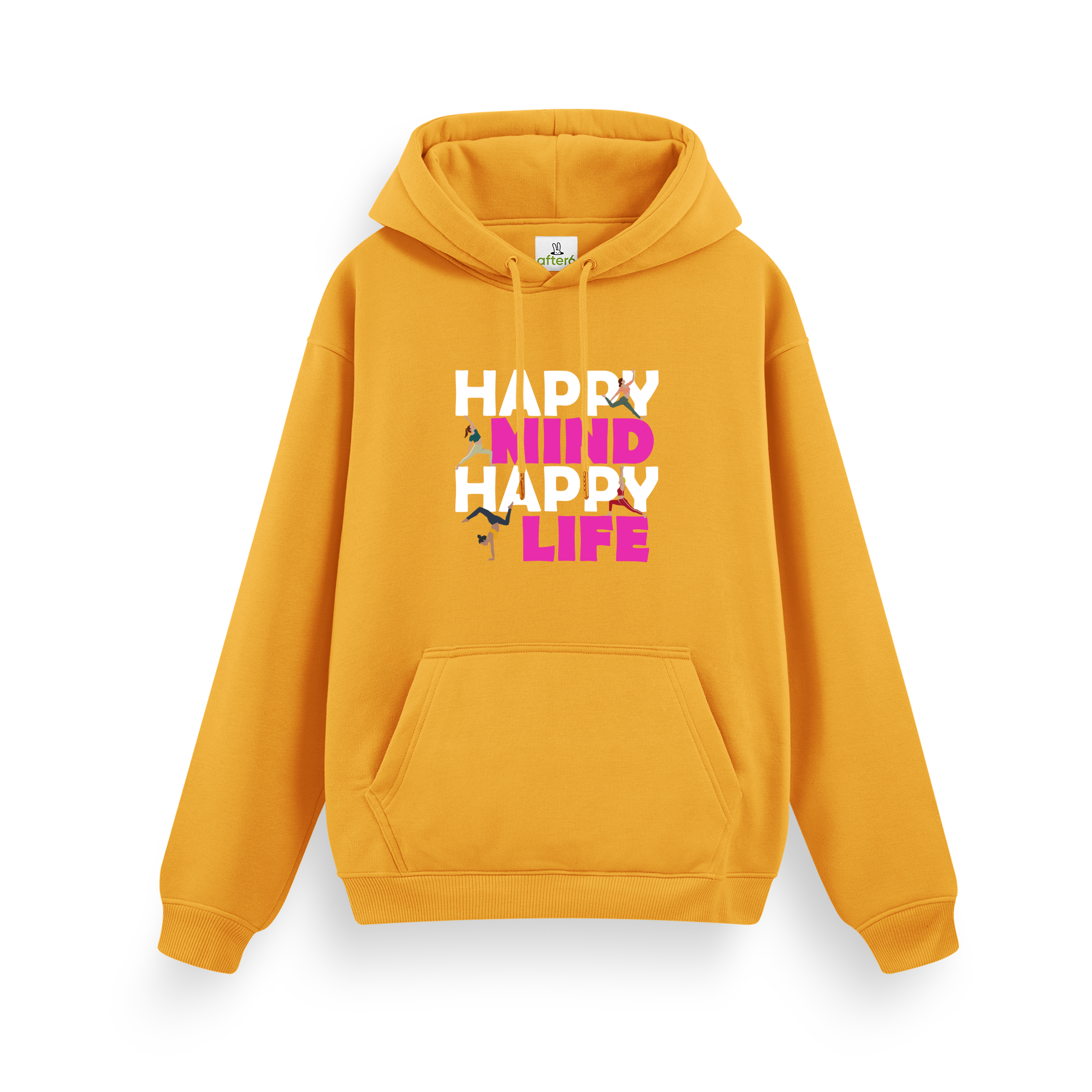 Happy Mind Happy Life - Regular Hoodie