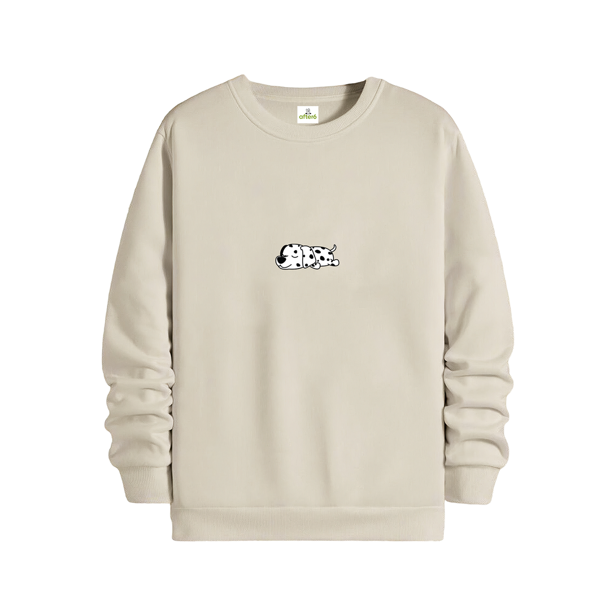 Lazy Dalmatian Puppy - Regular Sweatshirt