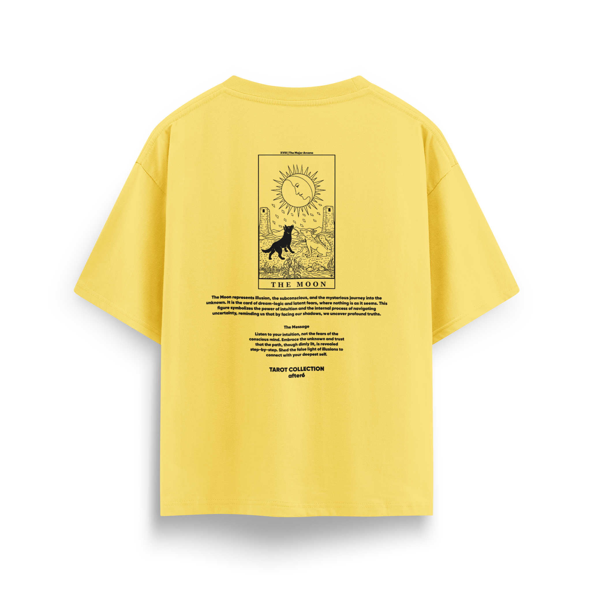 XVIII The Moon - Oversize T-Shirt