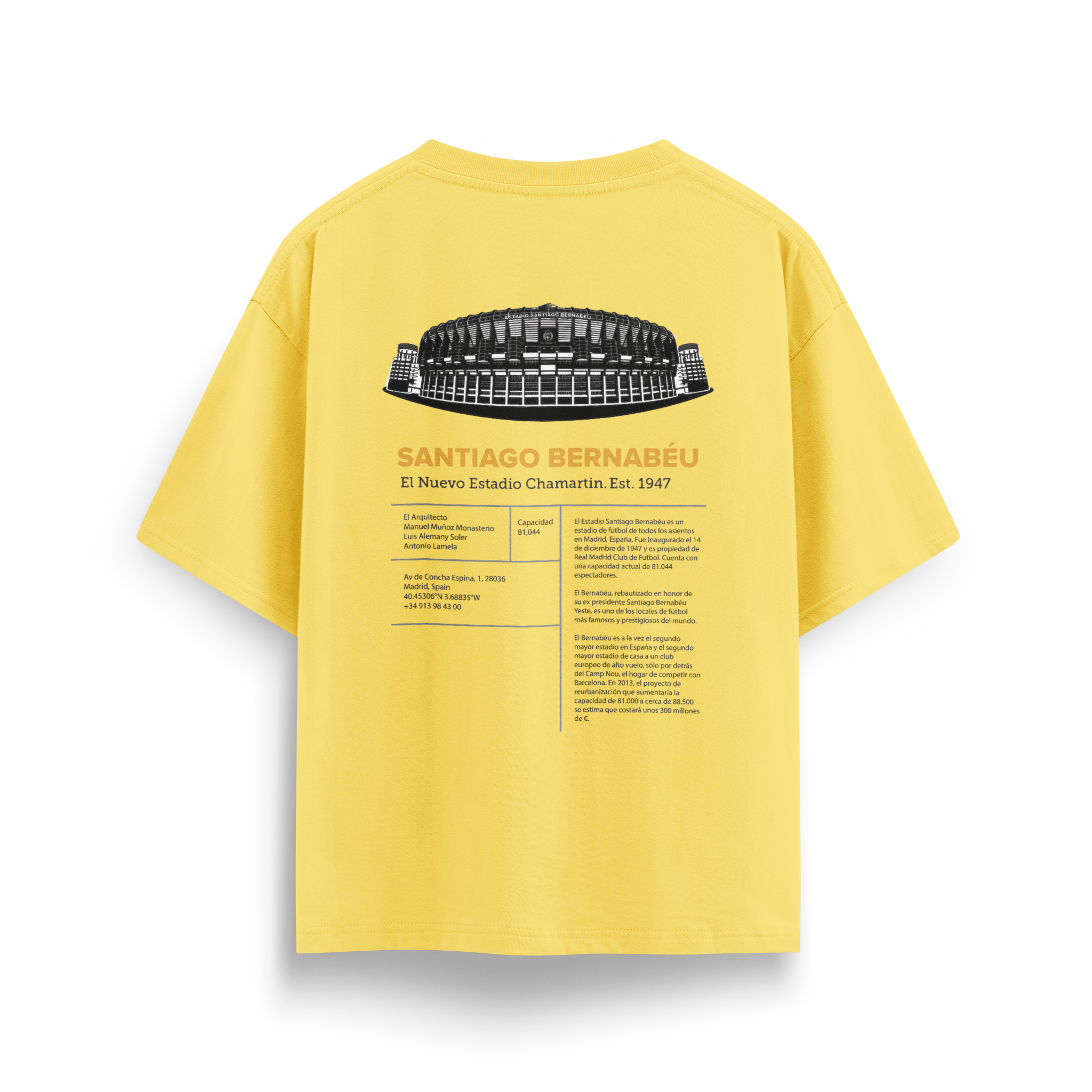 Santiago Bernabeu - Oversize T-Shirt